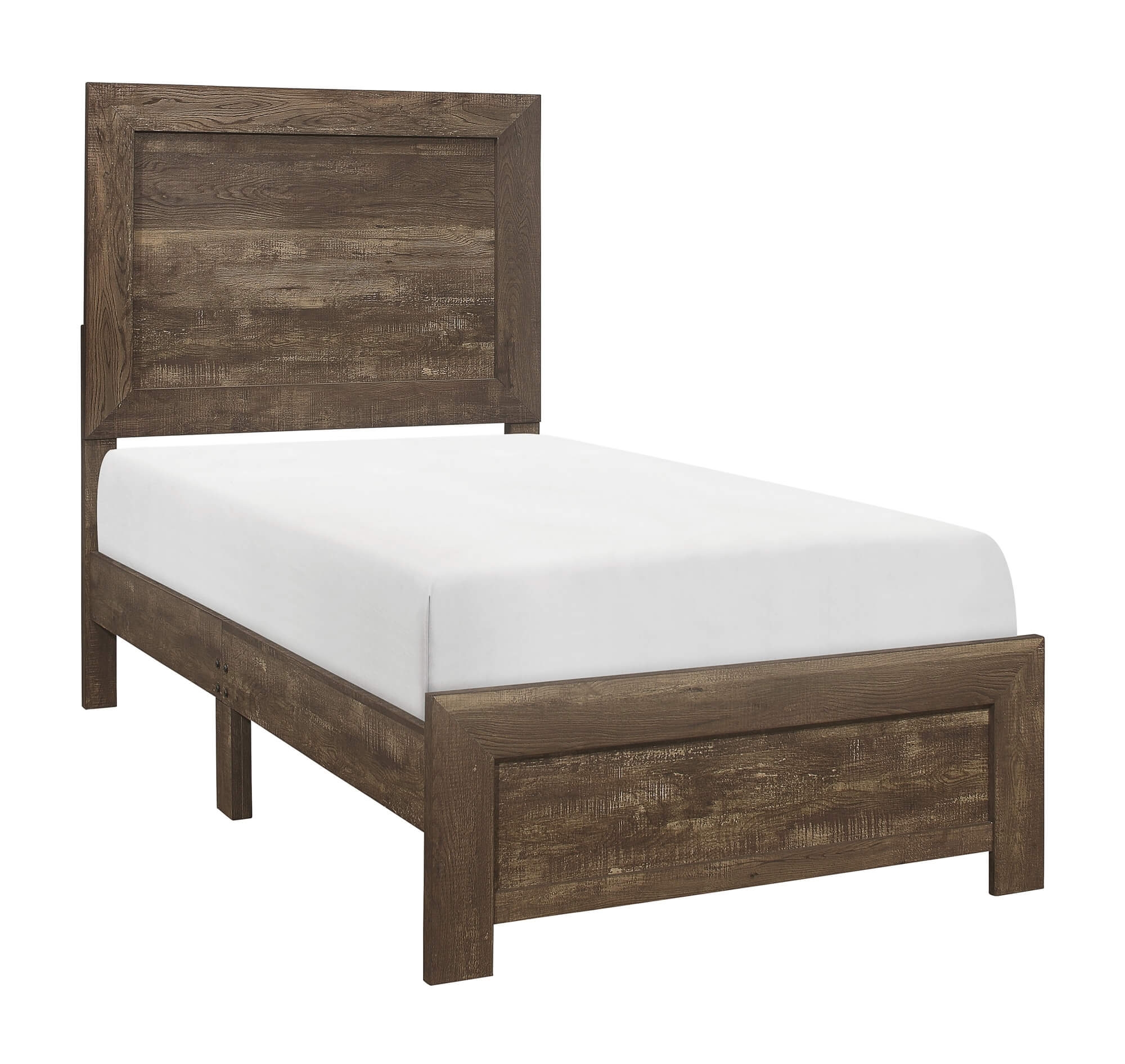Corbin Wood/Wood Veneer Youth Panel Bedroom Set