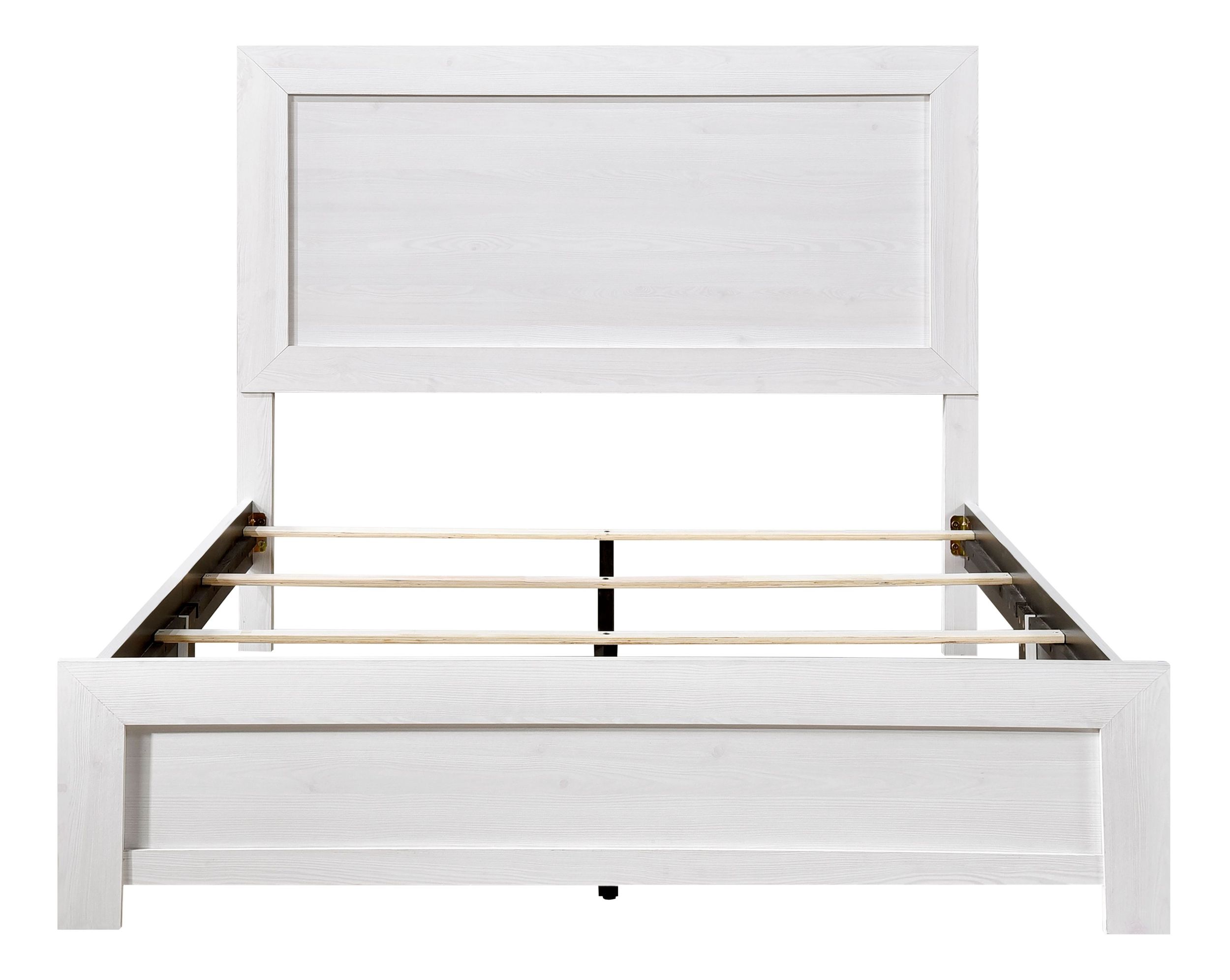 Corbin Faux Wood Veneer/Wood Panel Bed, California King Size