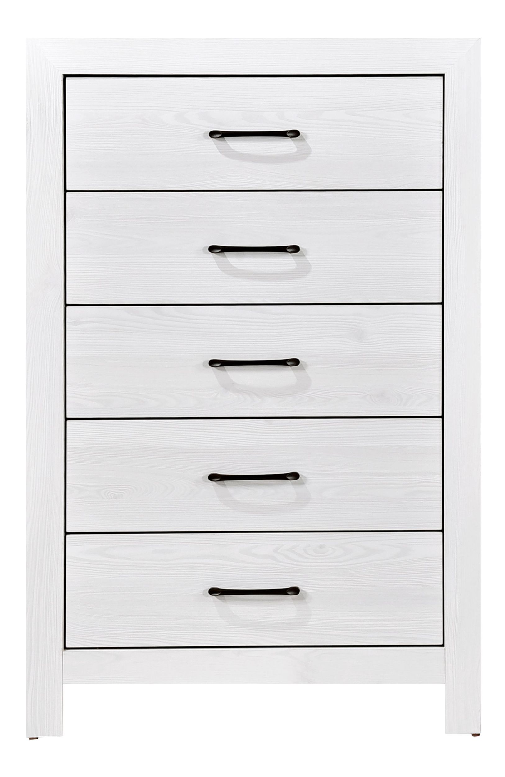 Corbin Faux Wood Veneer/Wood Panel Bedroom Set