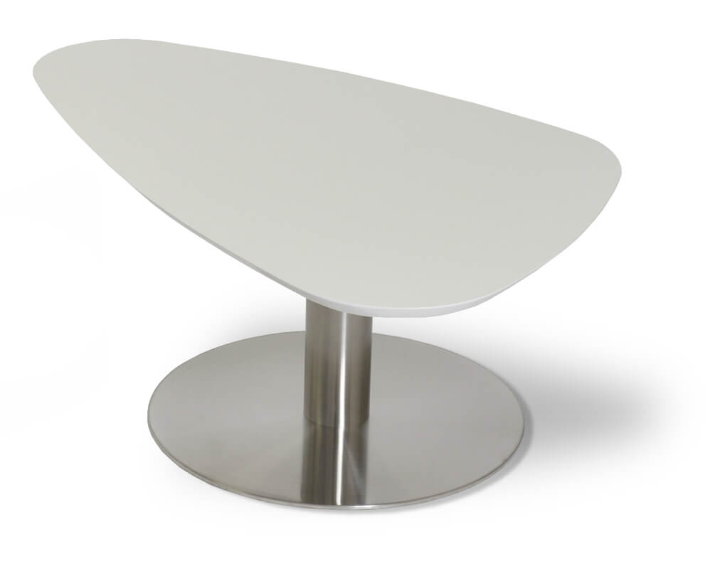 Island Coffee Table, White Lacquer by SohoConcept Furniture