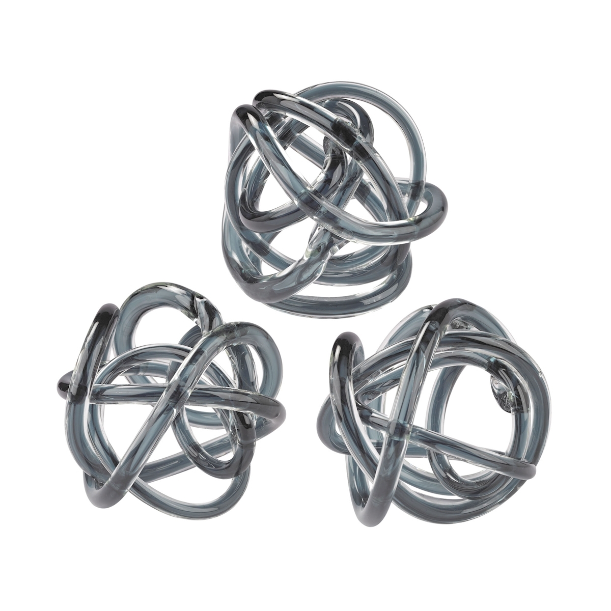 Glass Knot (Set of 3)