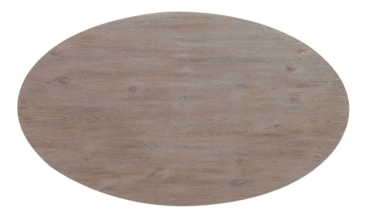 Greystone Mill Oval Wood Cocktail Table