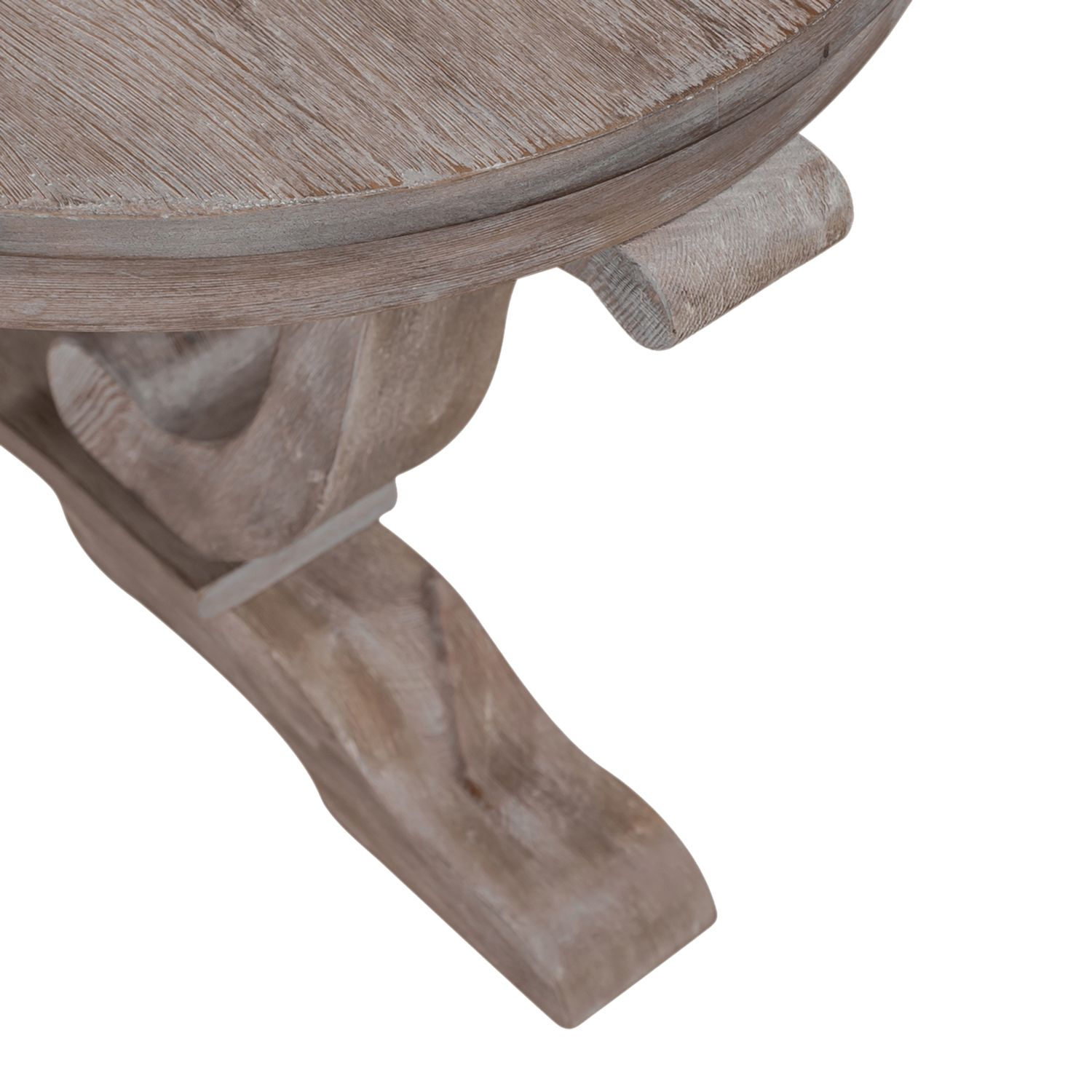 Greystone Mill Oval Wood Cocktail Table