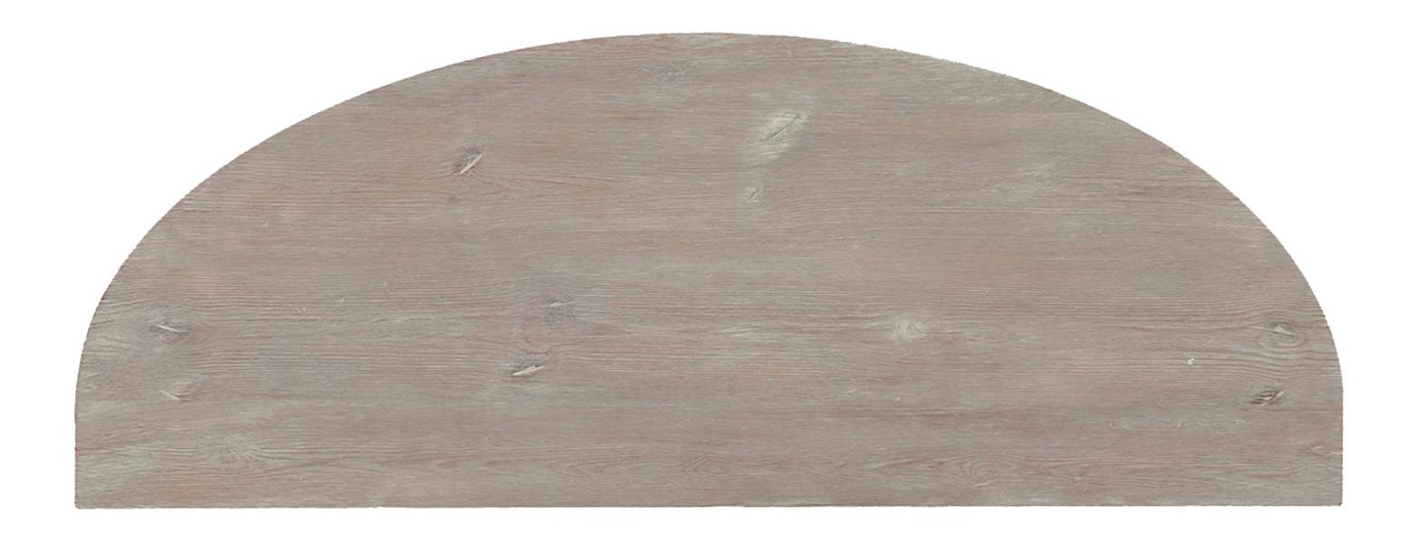 Greystone Mill Oval Cocktail Set | Rustic White Wash Table