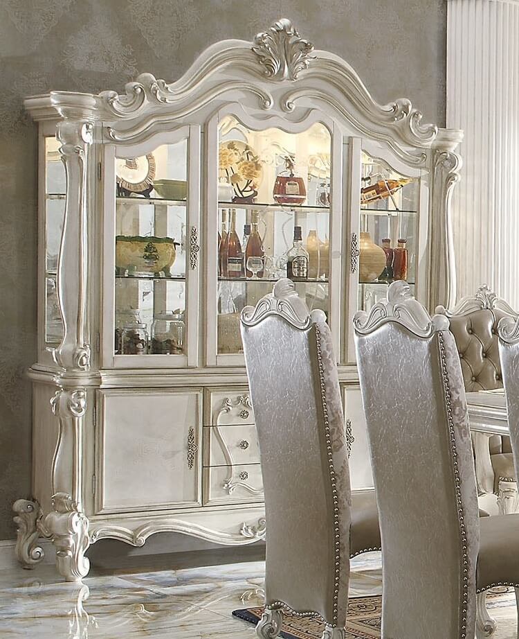 Versailles Wood/Wood Veneer China Cabinet by ACME