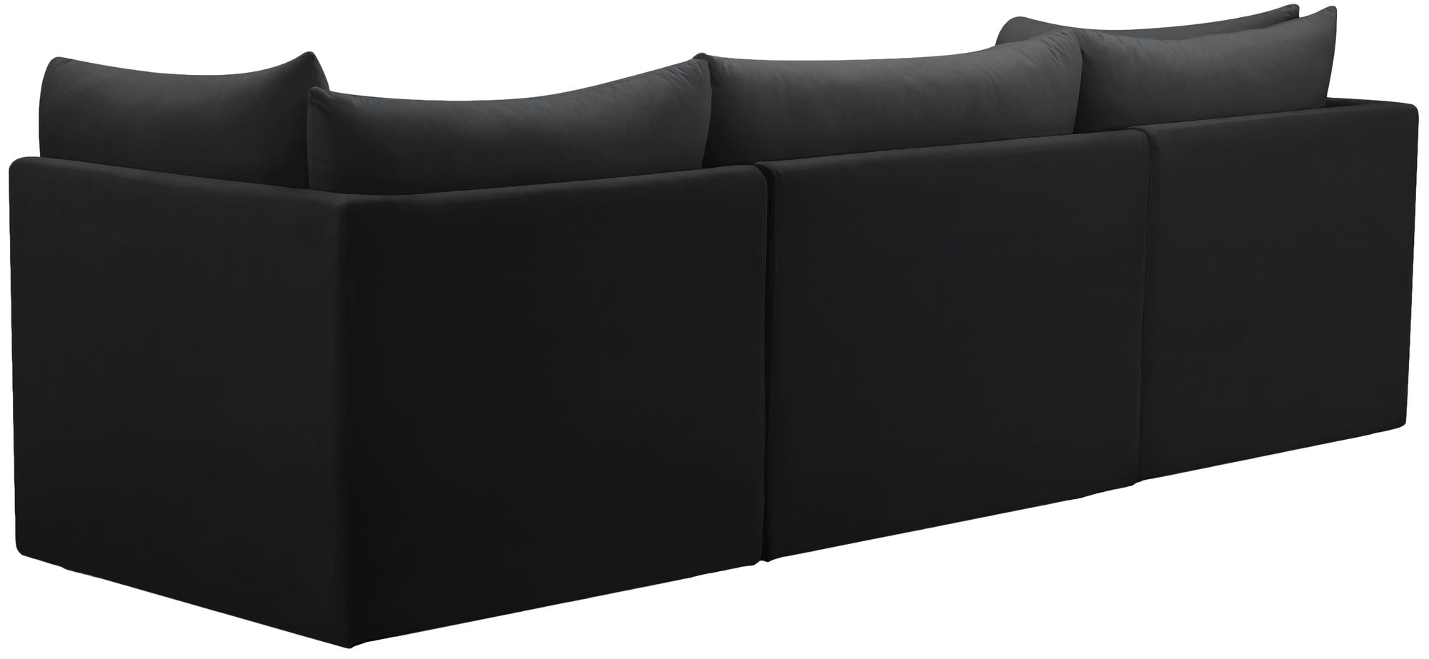 Jacob 103" Velvet Modular Sofa
