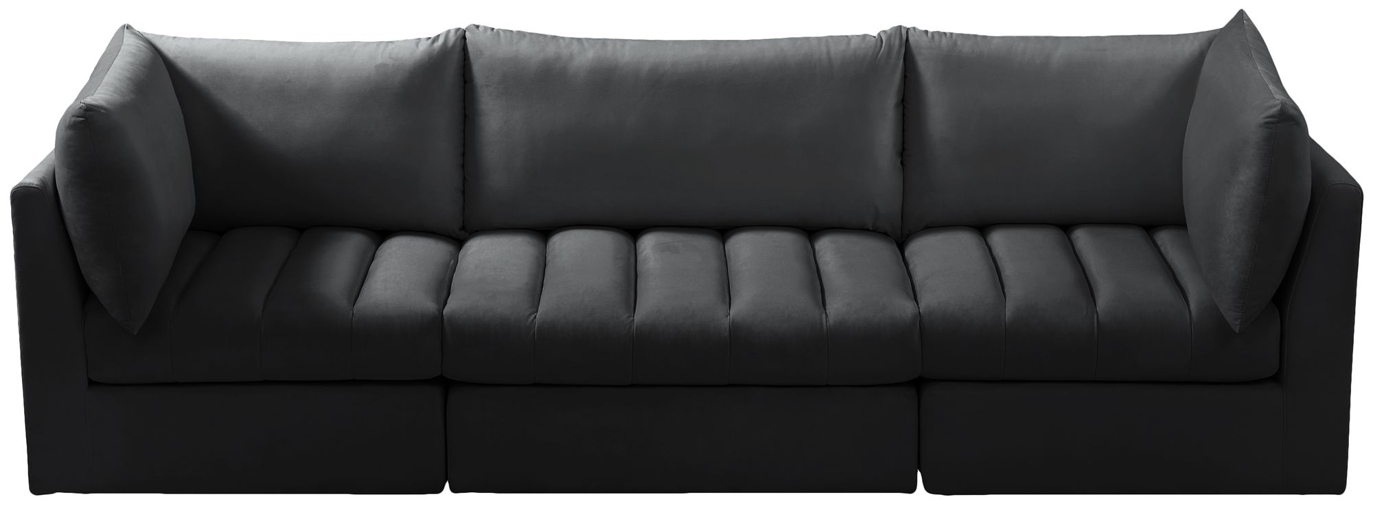 Jacob 103" Velvet Modular Sofa
