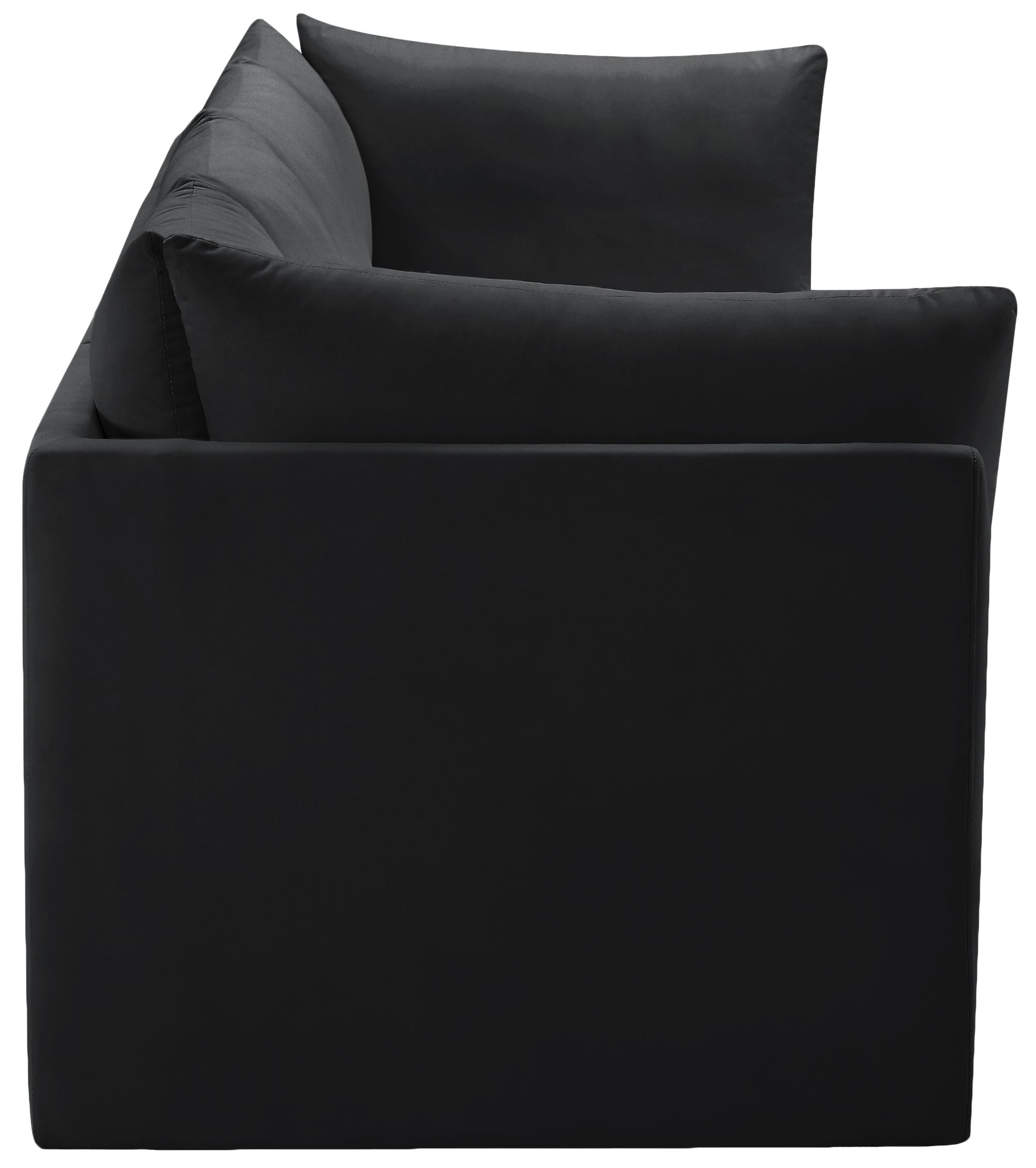 Jacob 103" Velvet Modular Sofa