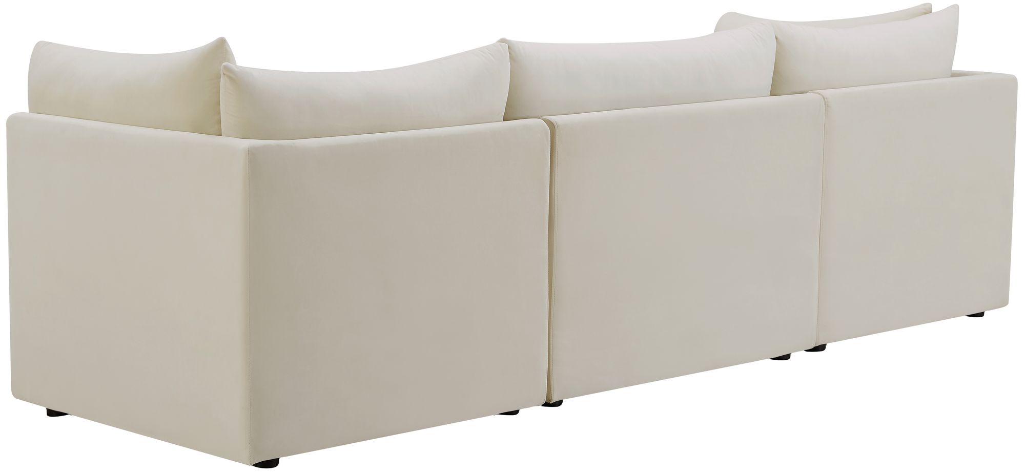 Jacob 103" Velvet Modular Sofa