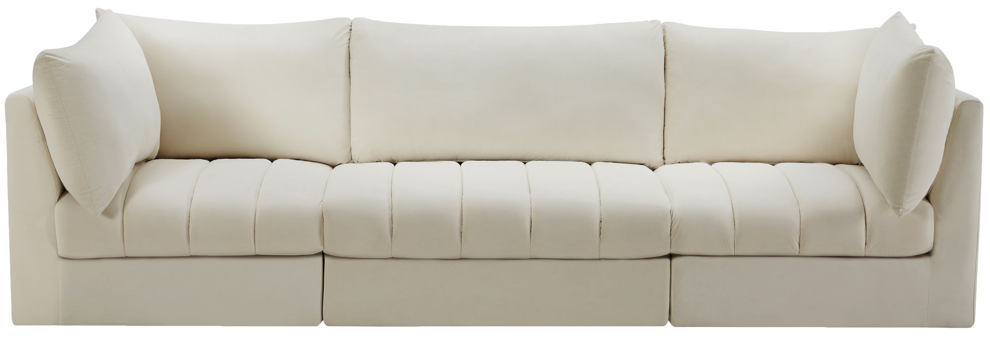 Jacob 103" Velvet Modular Sofa