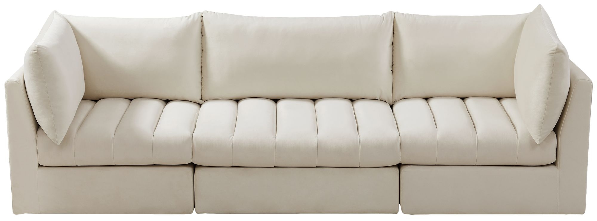 Jacob 103" Velvet Modular Sofa