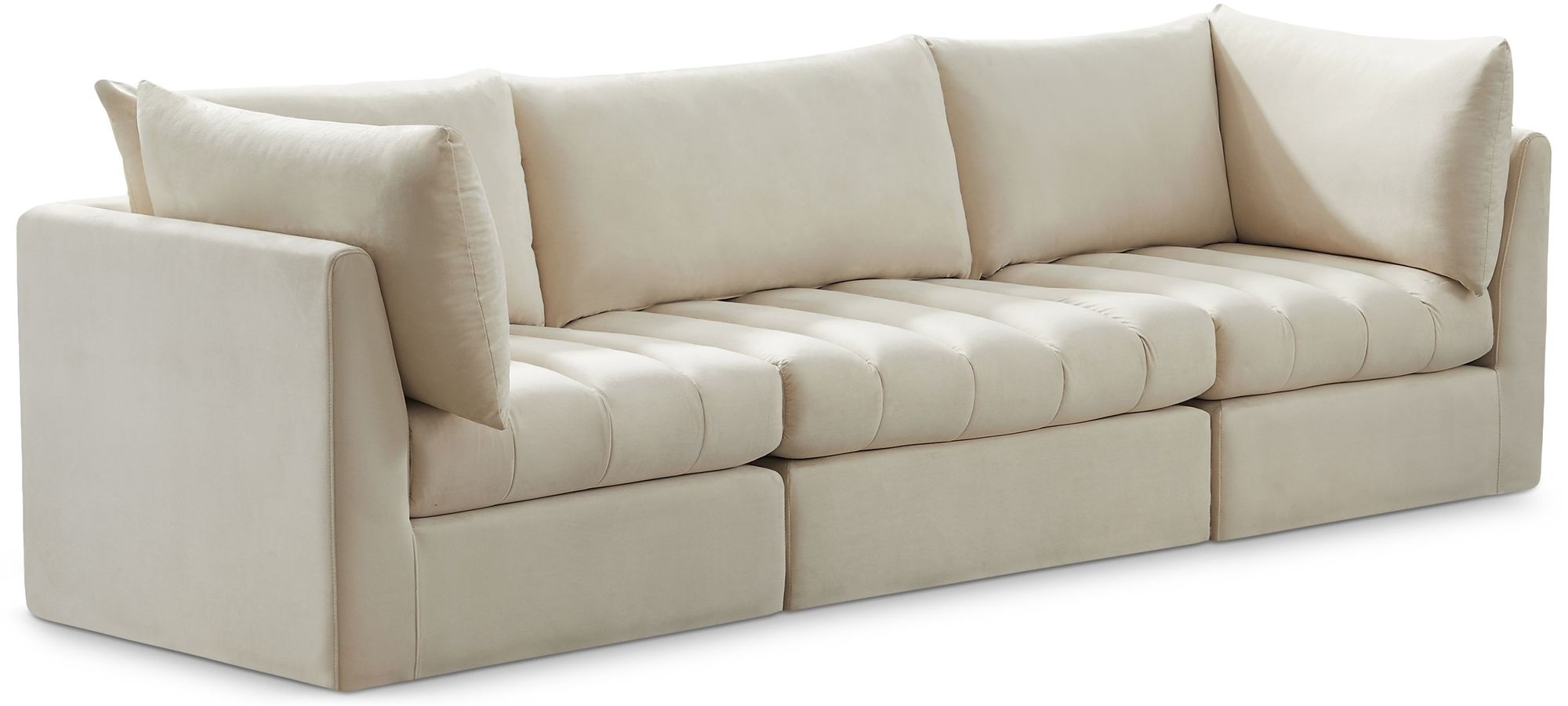 Jacob 103" Velvet Modular Sofa