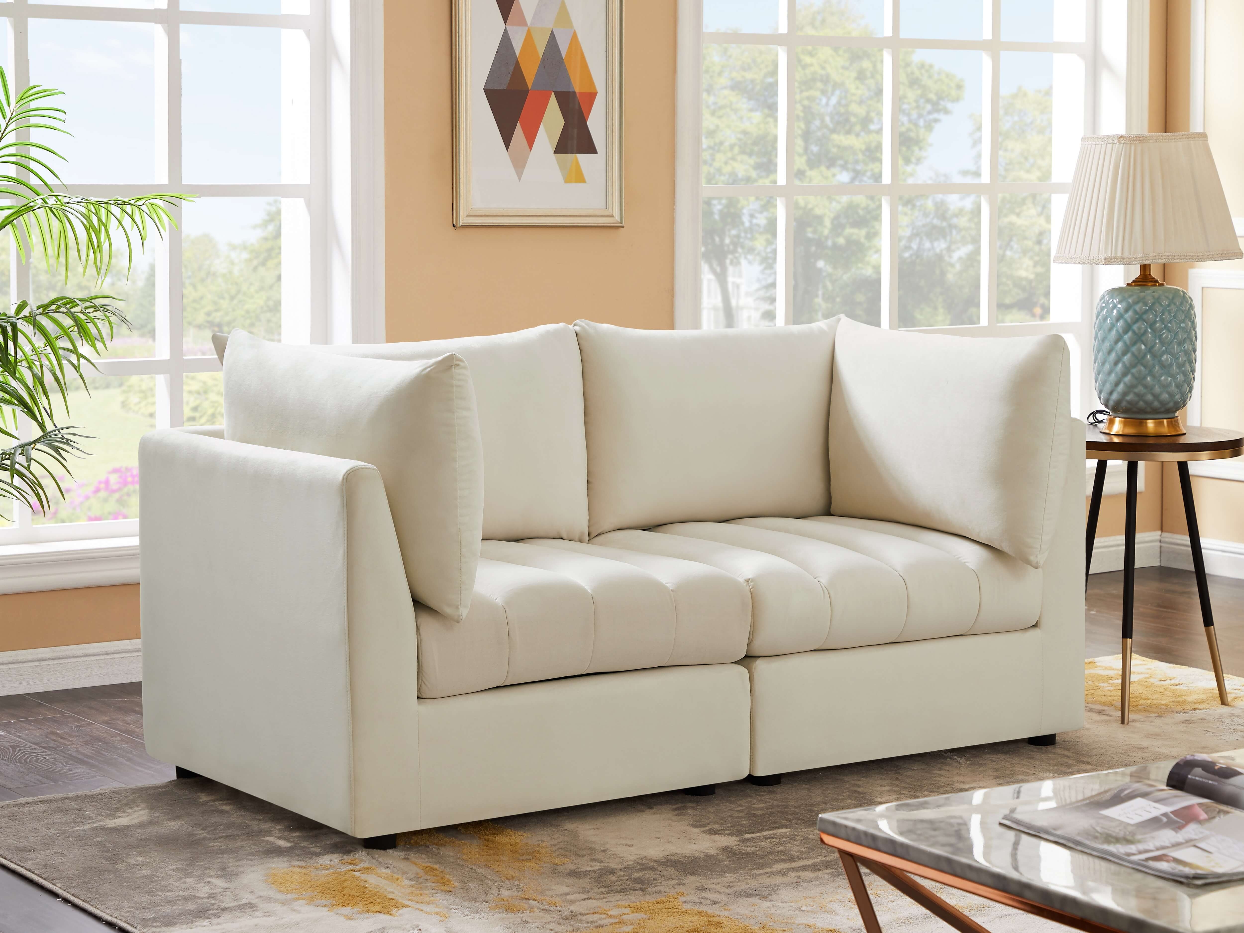 Jacob Velvet Modular Sofa