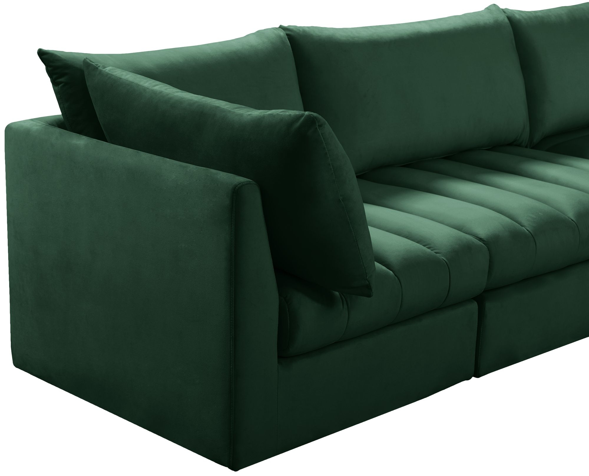 Jacob 103" Velvet Modular Sofa