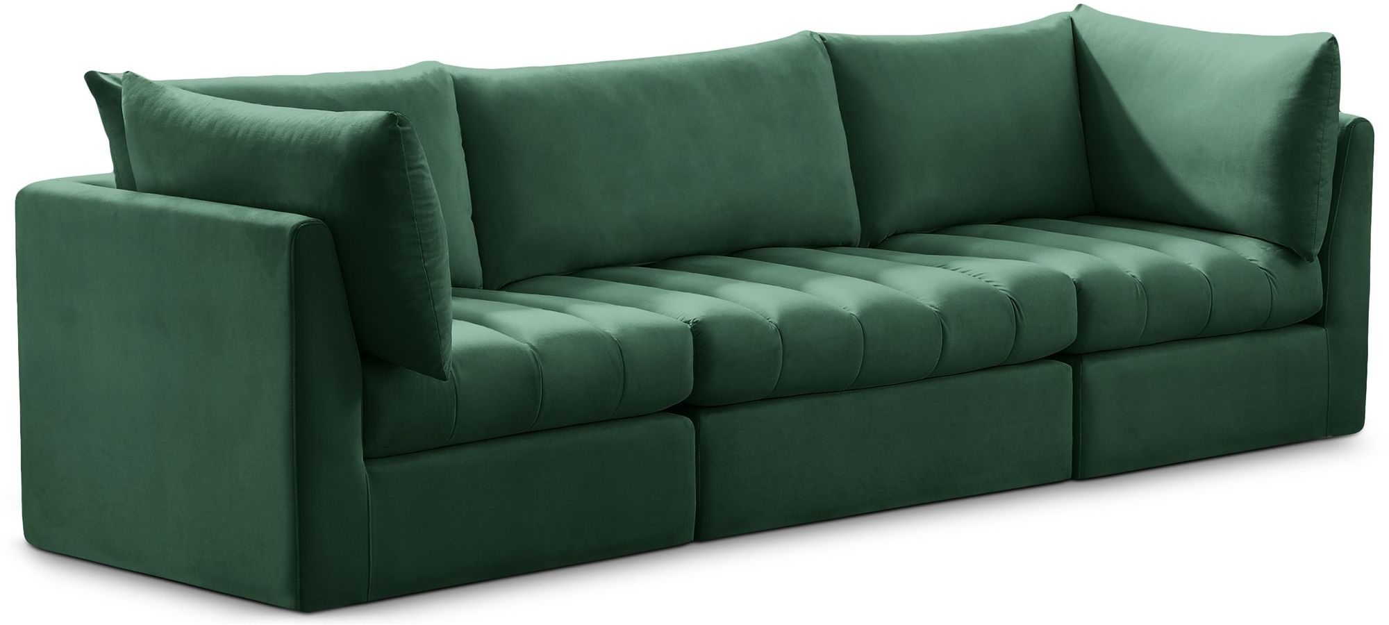 Jacob 103" Velvet Modular Sofa