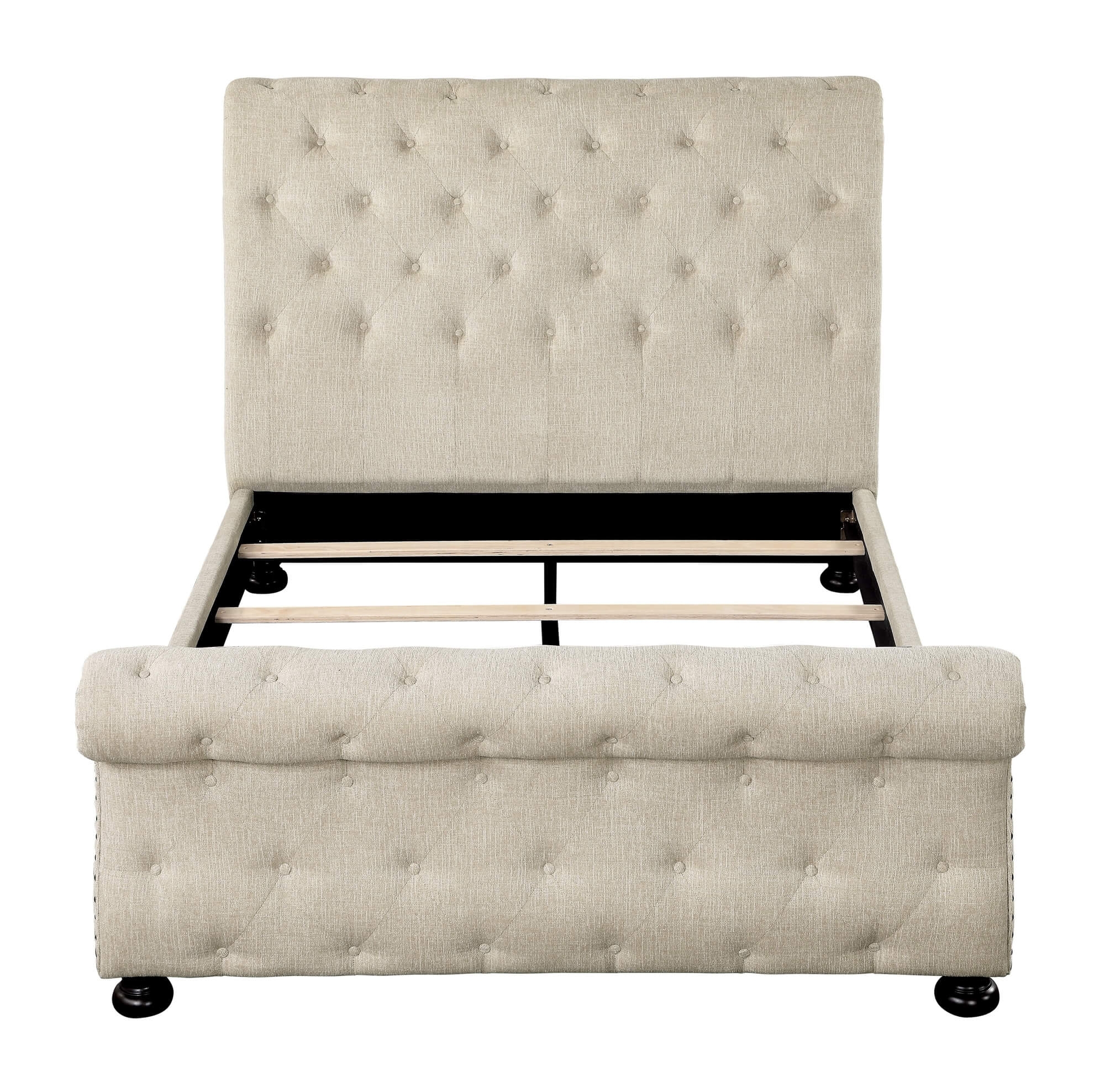 Crofton Tufted Queen Size Bed
