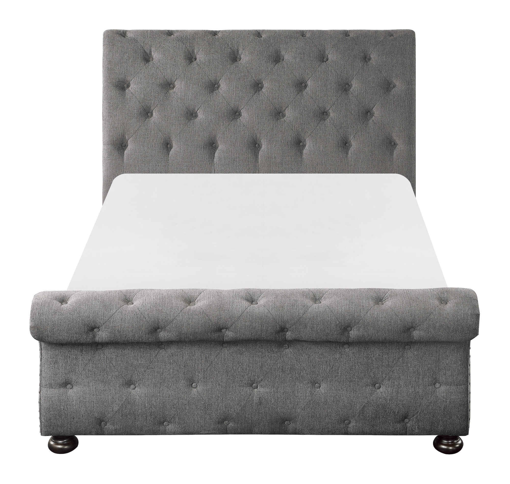 Crofton Tufted Queen Size Bed