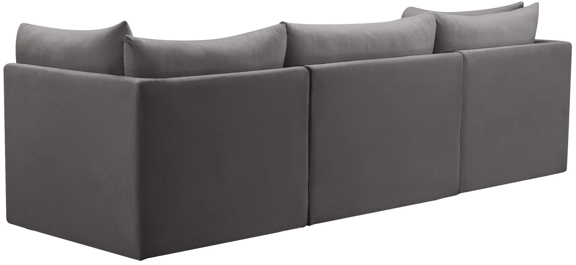Jacob 103" Velvet Modular Sofa