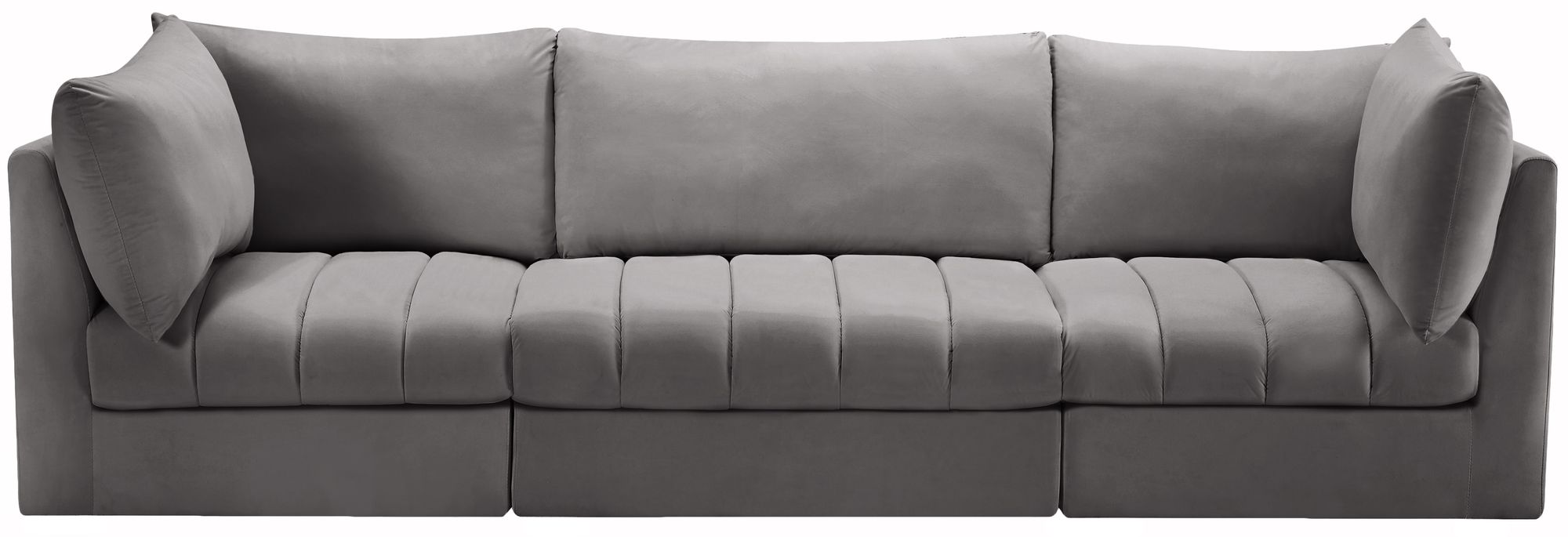 Jacob 103" Velvet Modular Sofa