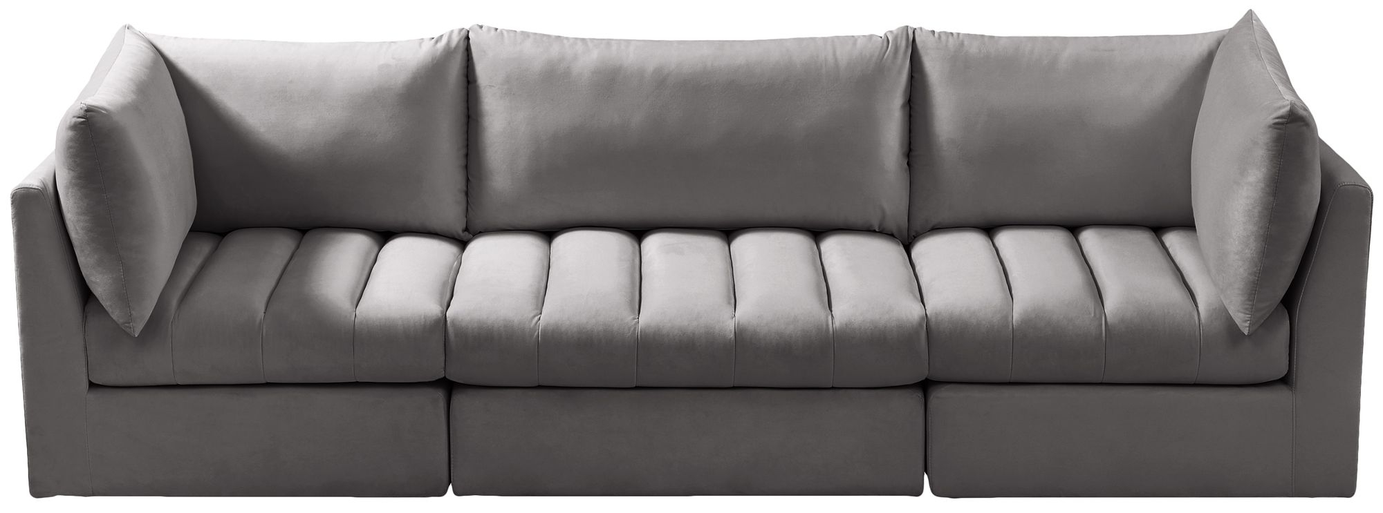 Jacob 103" Velvet Modular Sofa