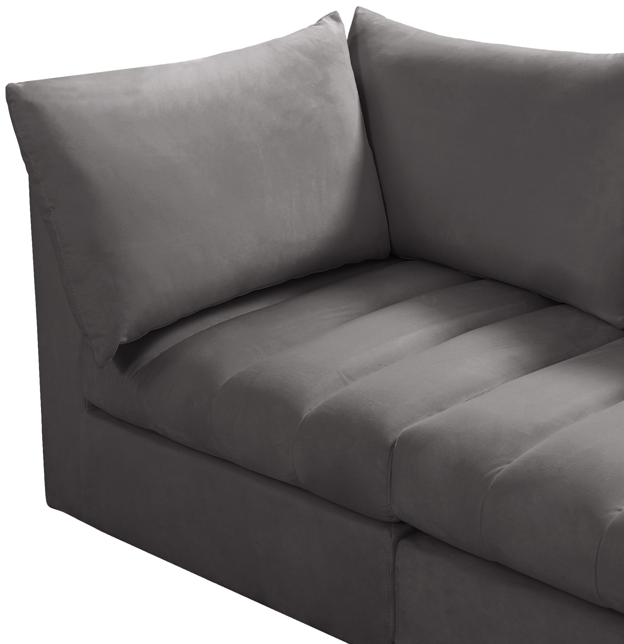 Jacob 103" Velvet Modular Sofa