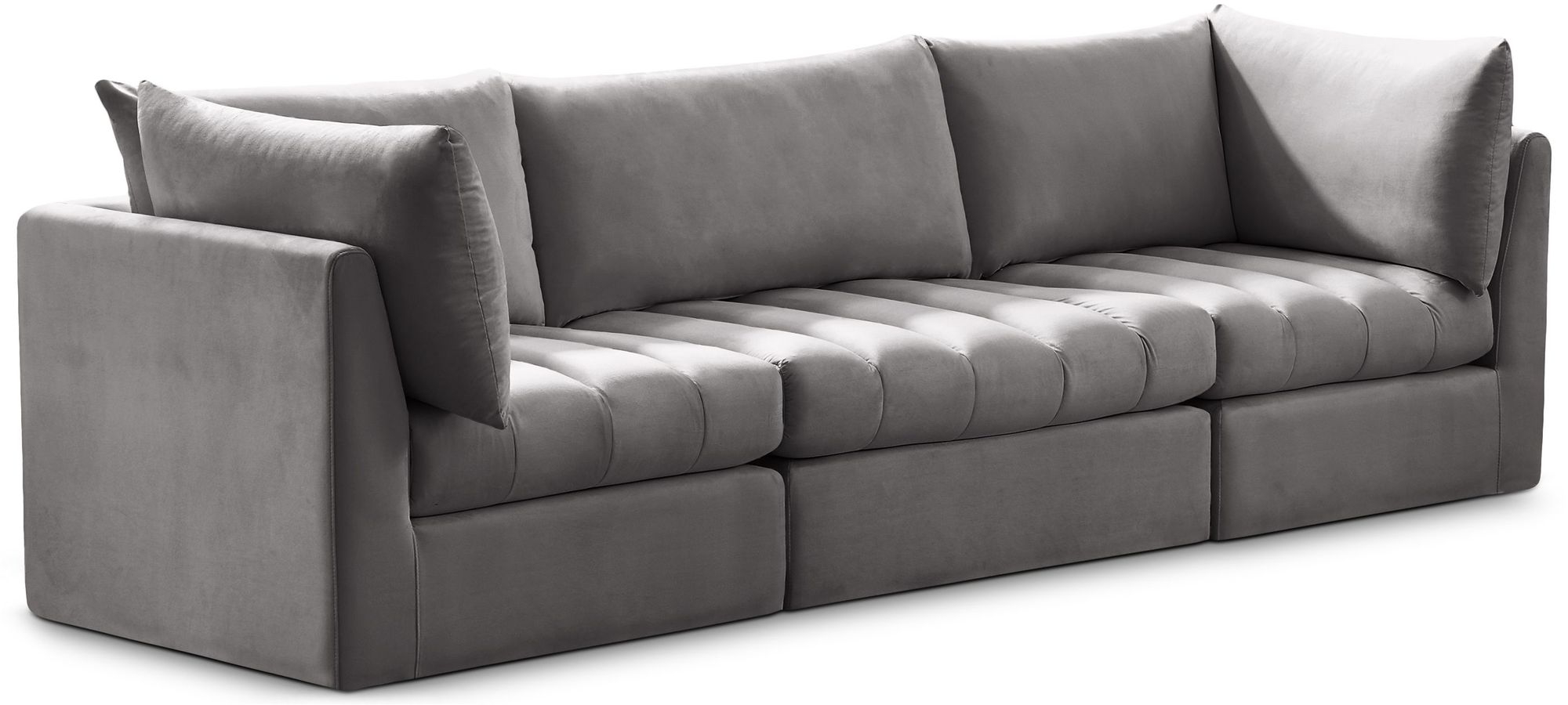 Jacob 103" Velvet Modular Sofa