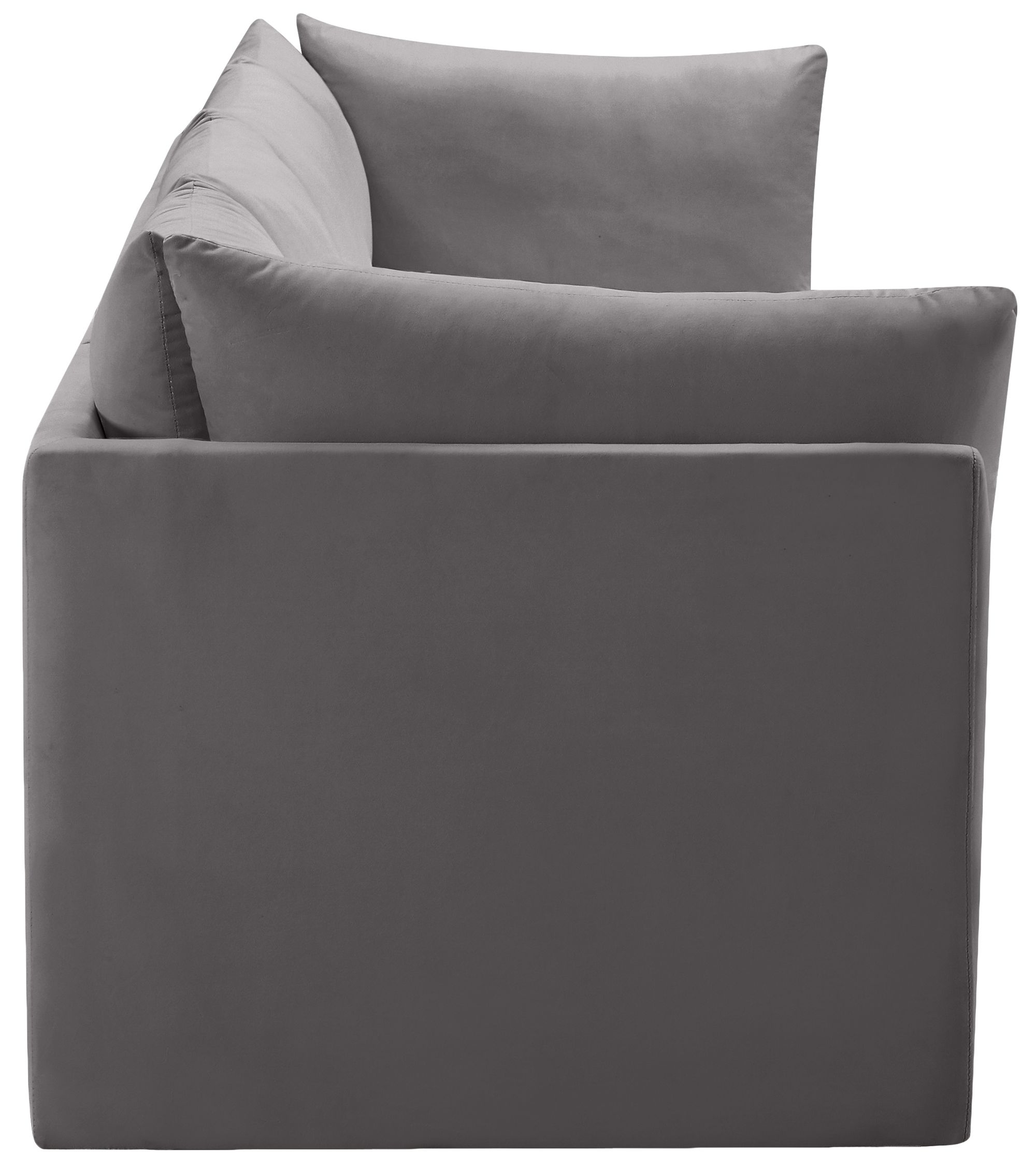 Jacob 140" Velvet Modular Sofa