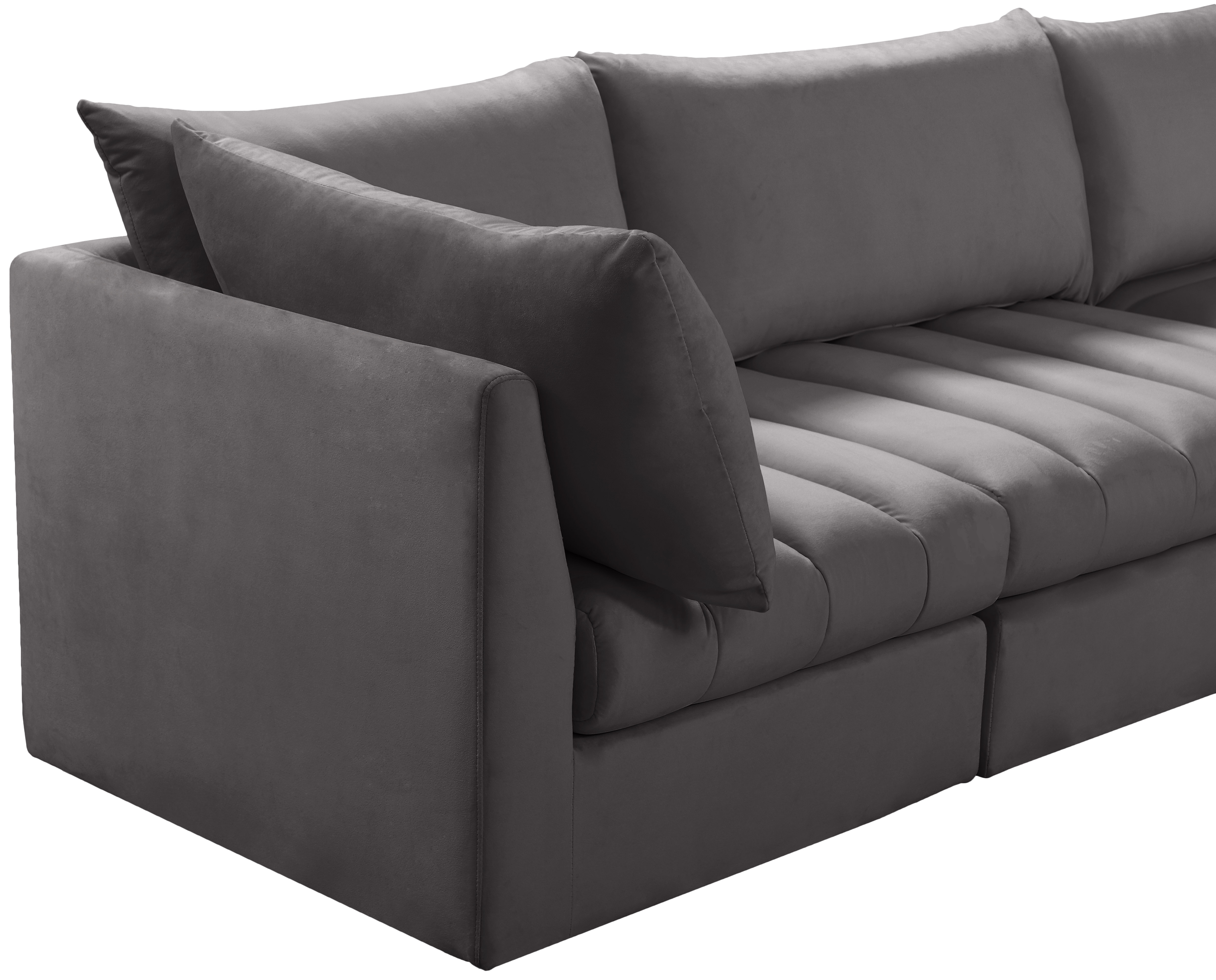 Jacob Velvet Modular Sofa