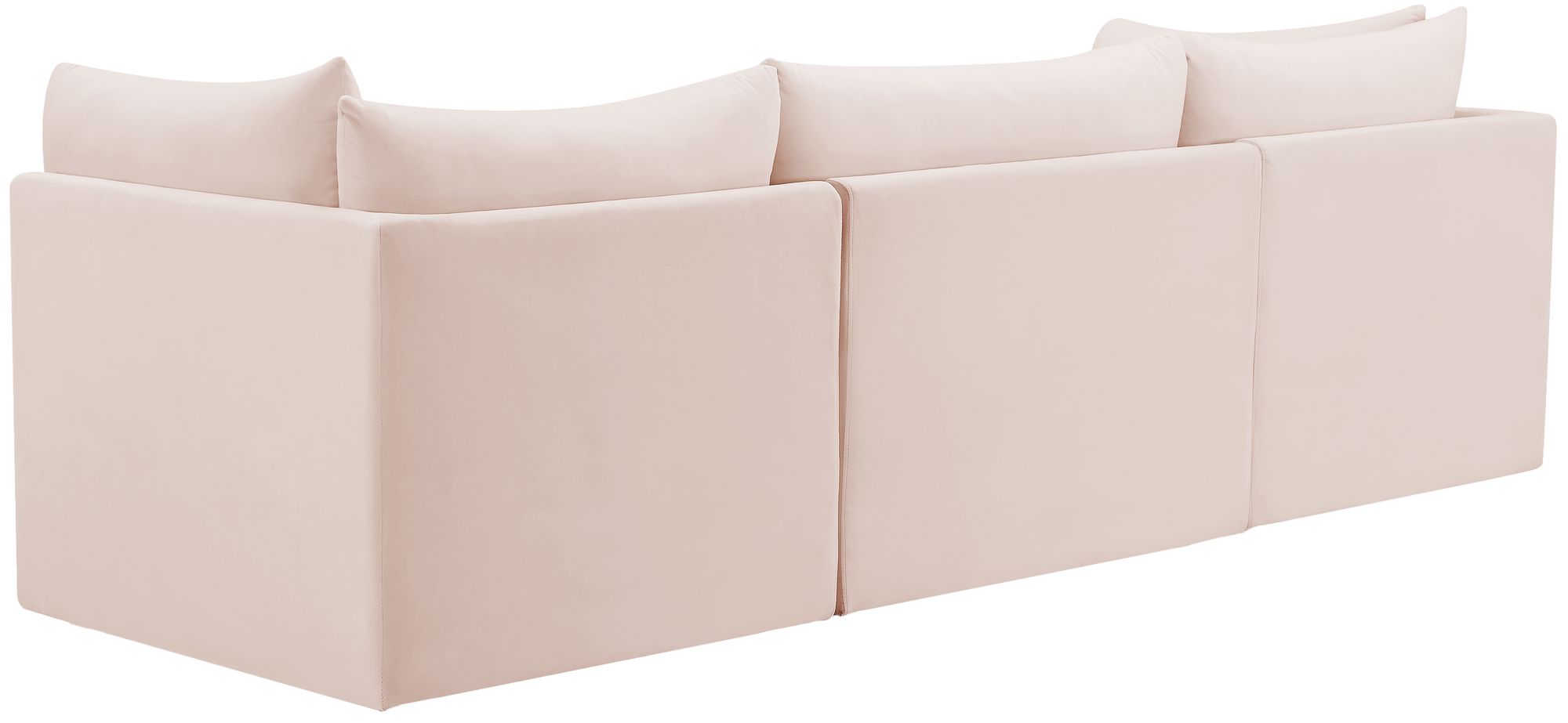 Jacob 103" Velvet Modular Sofa