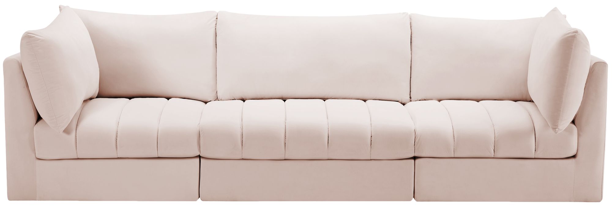 Jacob 103" Velvet Modular Sofa