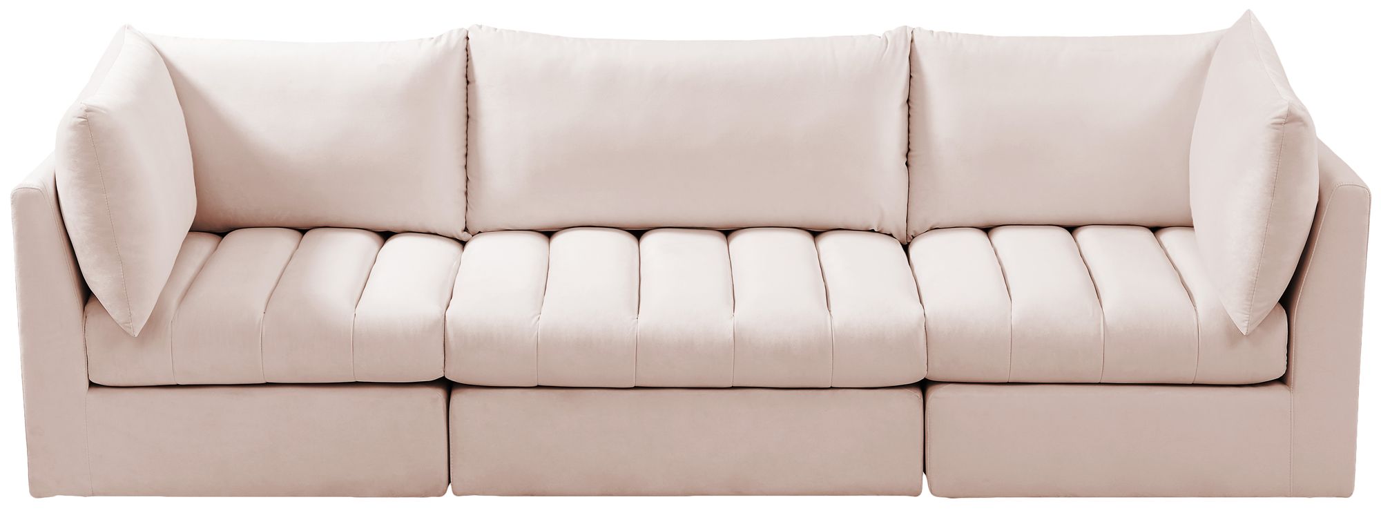 Jacob 103" Velvet Modular Sofa