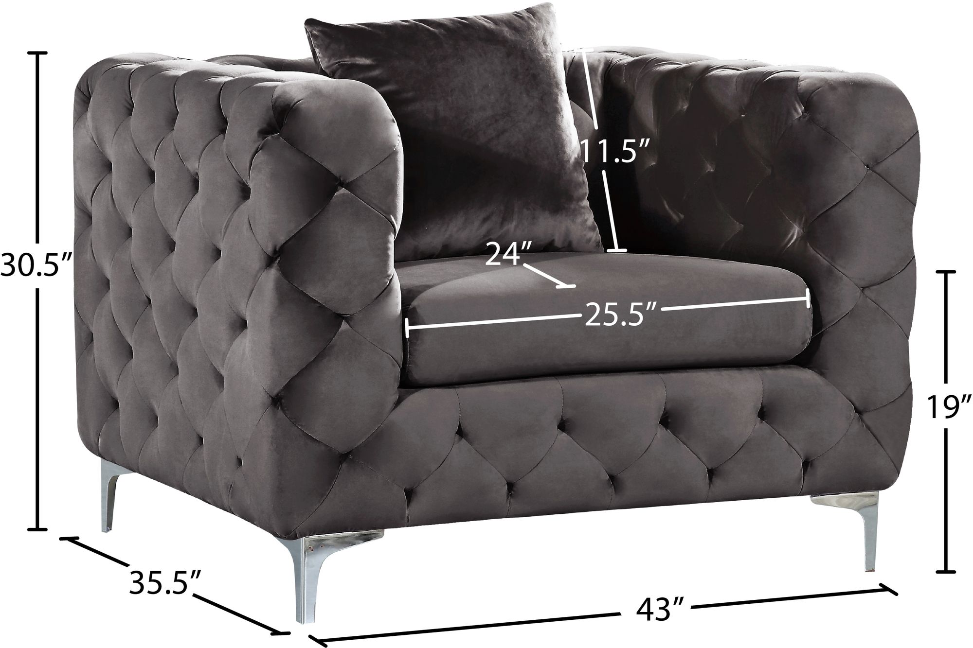 Scarlett Velvet Chair