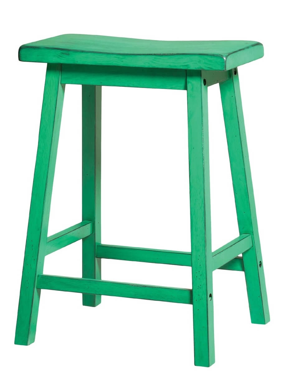 Gaucho Wood Counter Stool by ACME