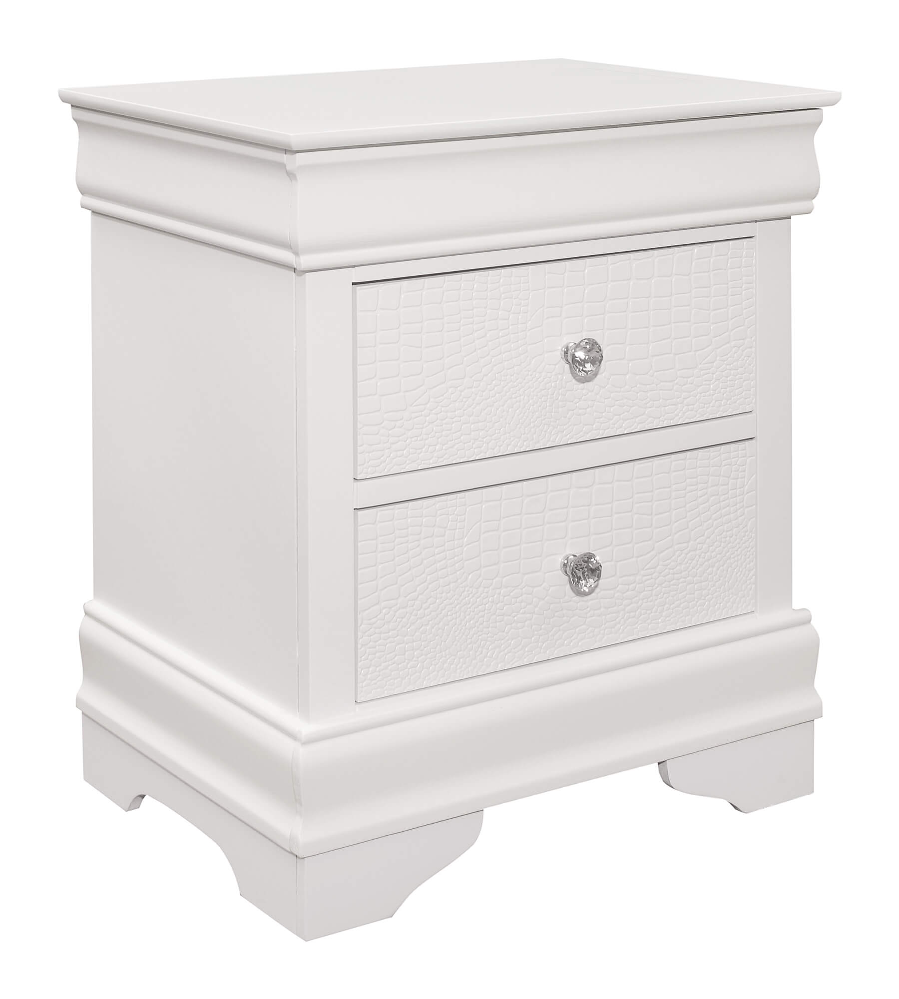 Lana Tufted Leatherette Bedroom Set with LED Lighting