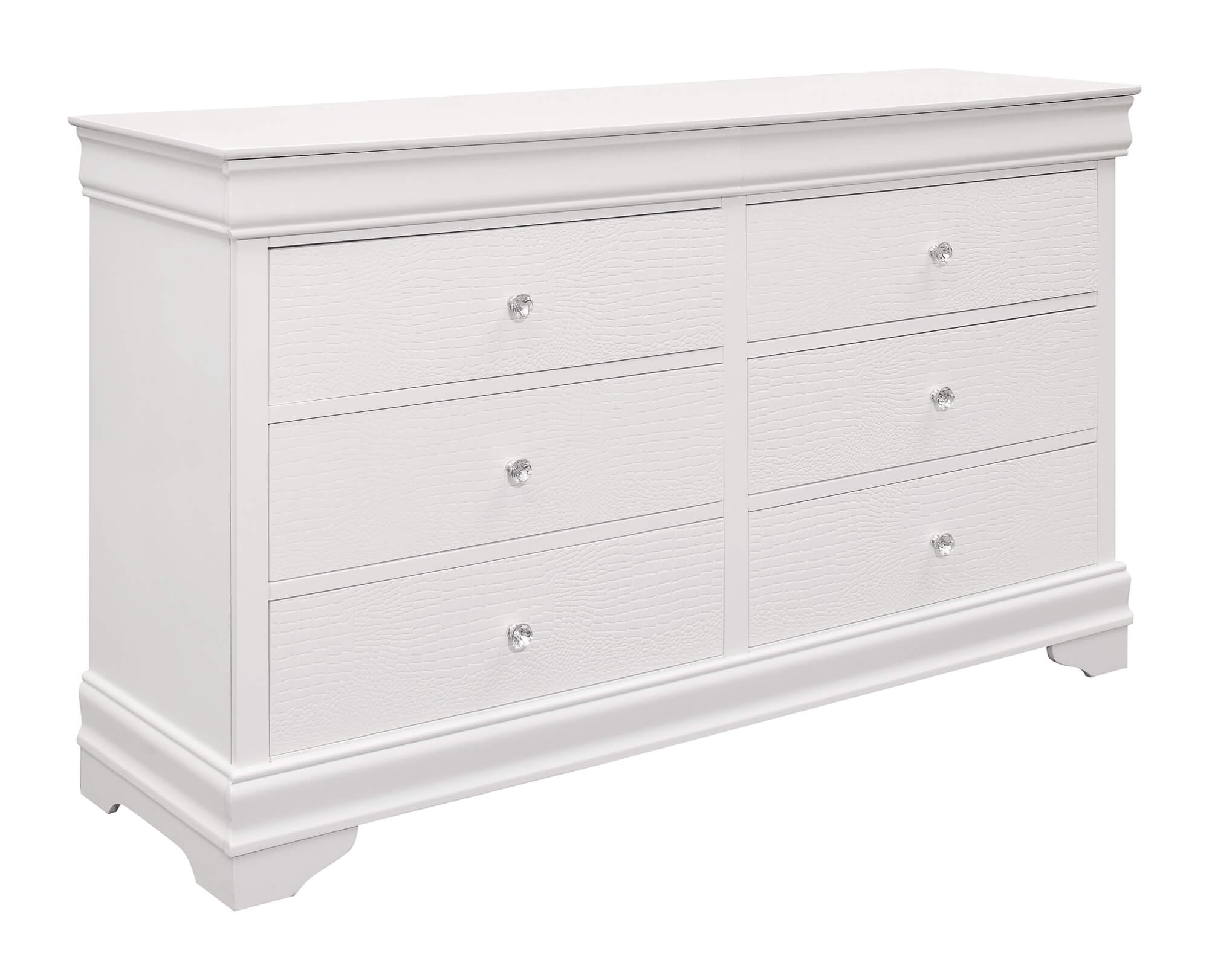 Lana 8 Drawer Dresser with Hidden Drawers