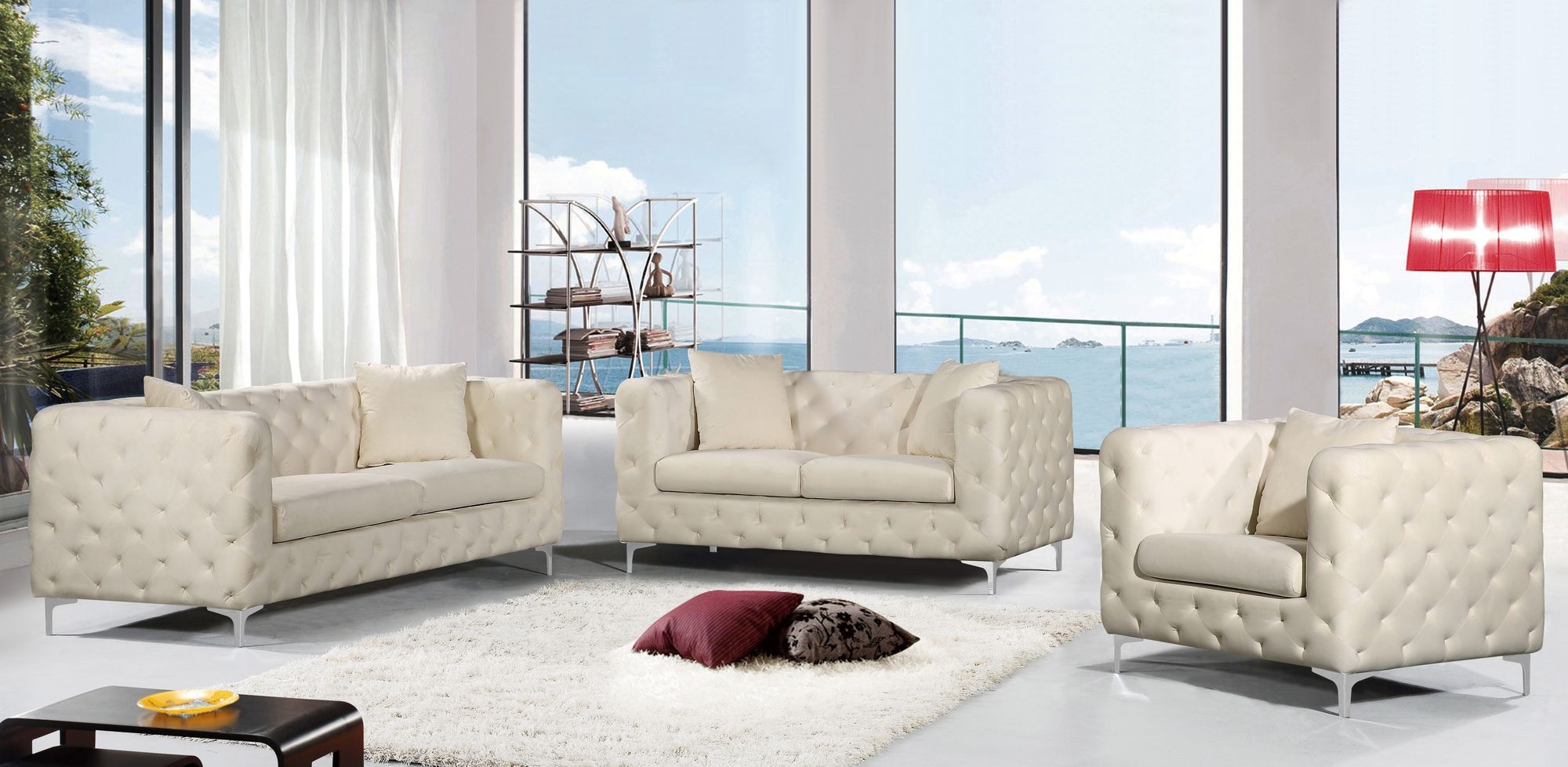 Scarlett Velvet Loveseat
