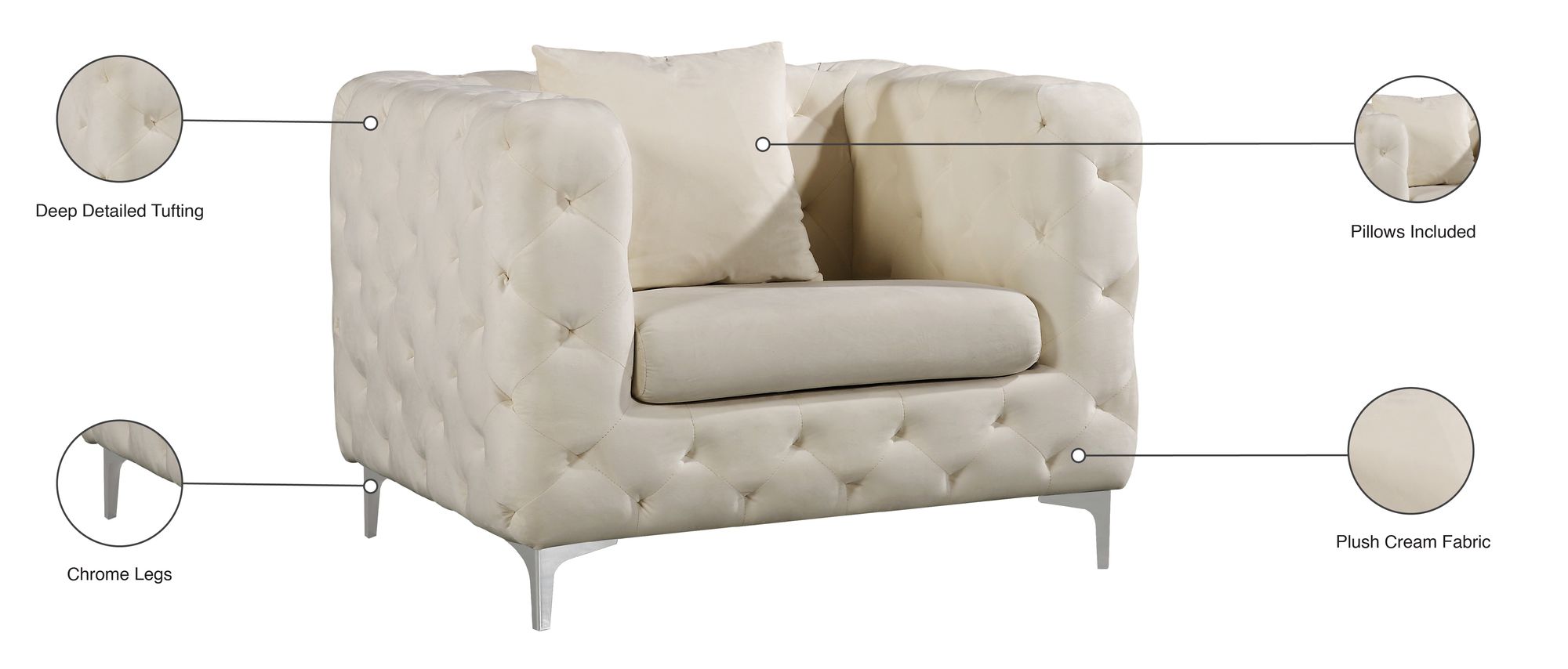 Scarlett Velvet Chair
