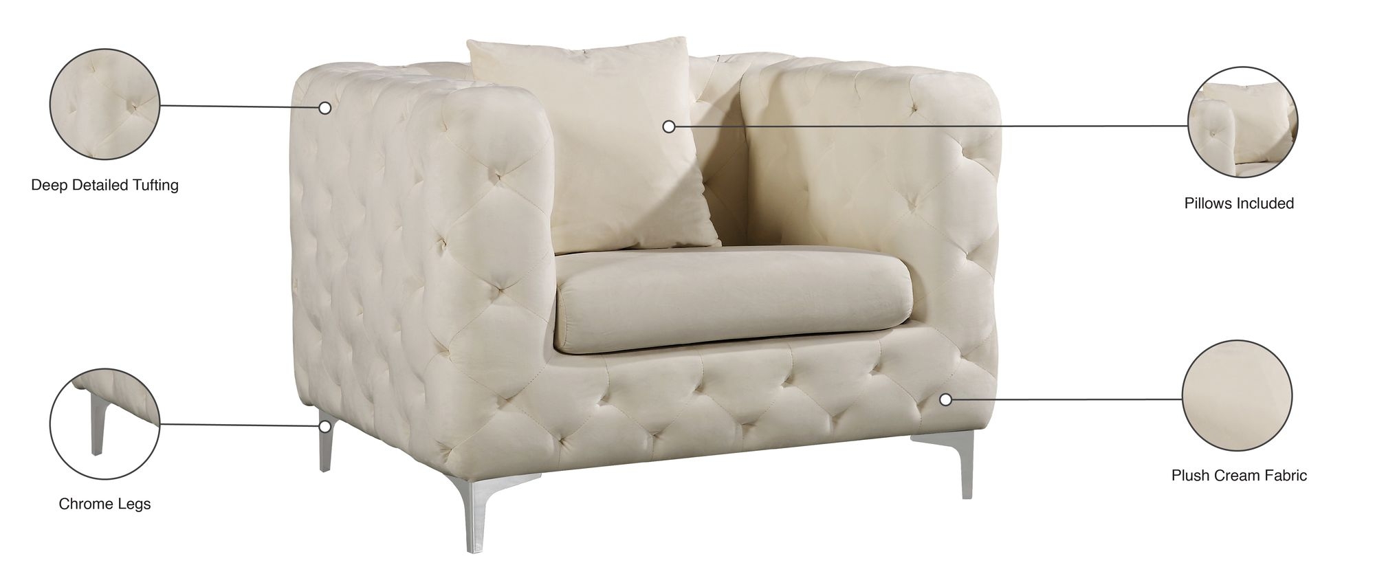 Scarlett Velvet Chair