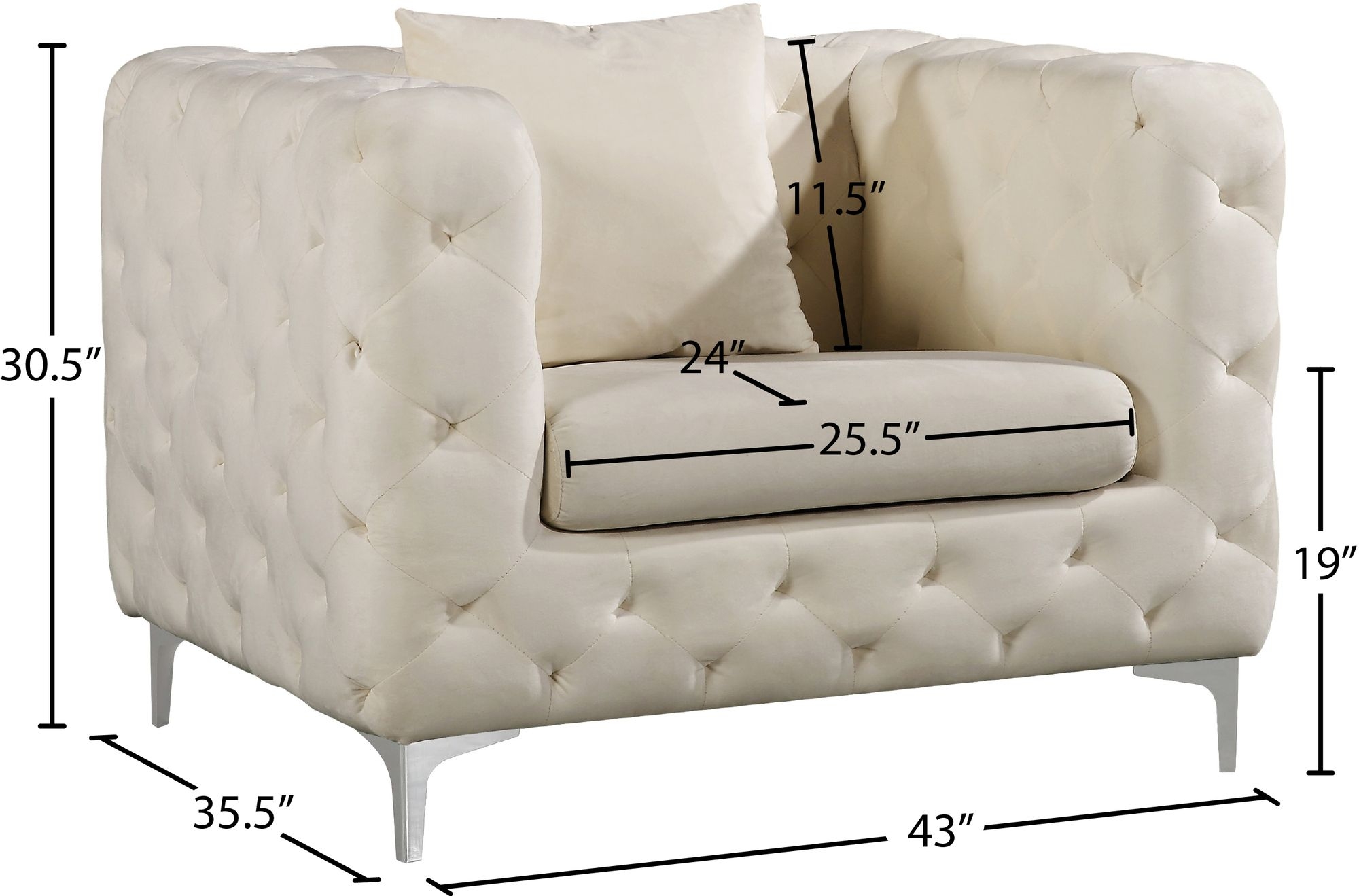 Scarlett Velvet Chair