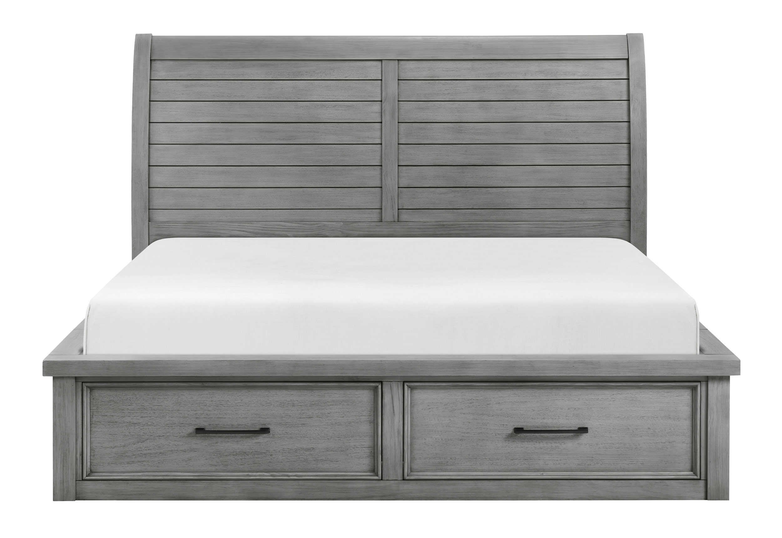 Logandale Wood Storage Platform Bed