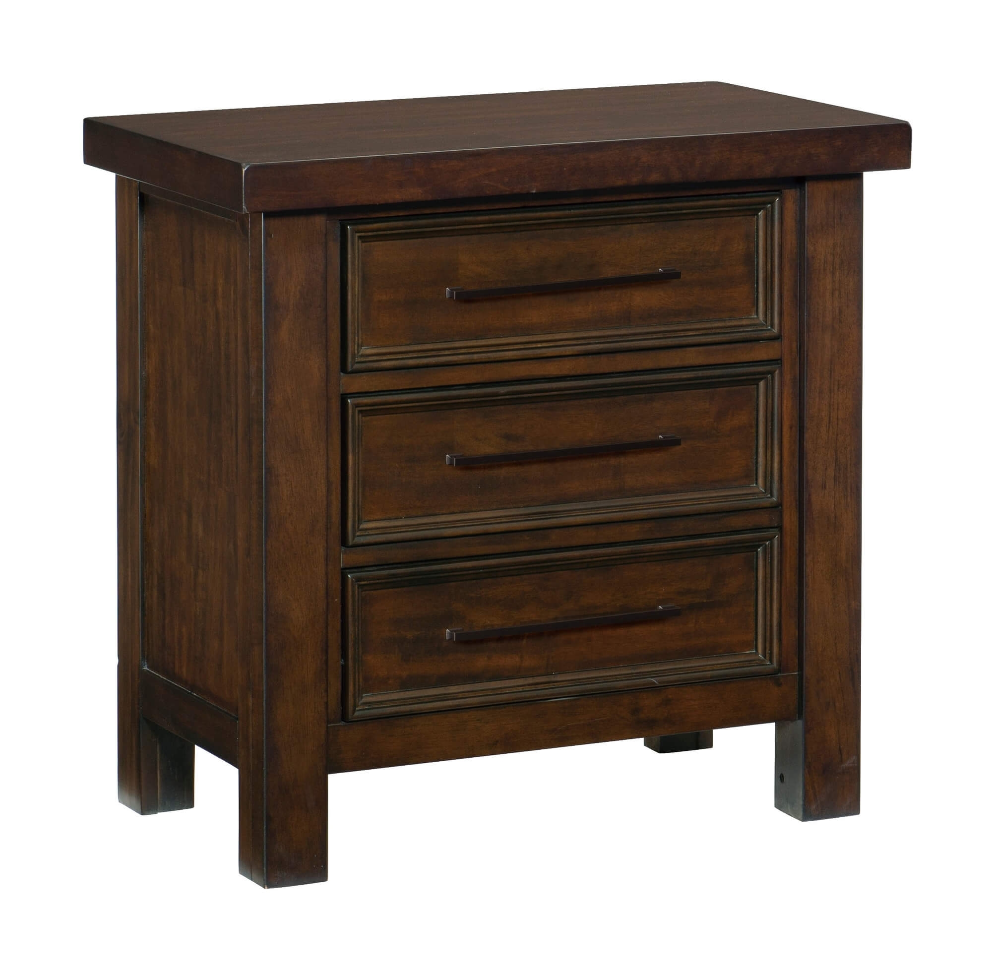 Logandale Wood Storage Platform Bedroom Set