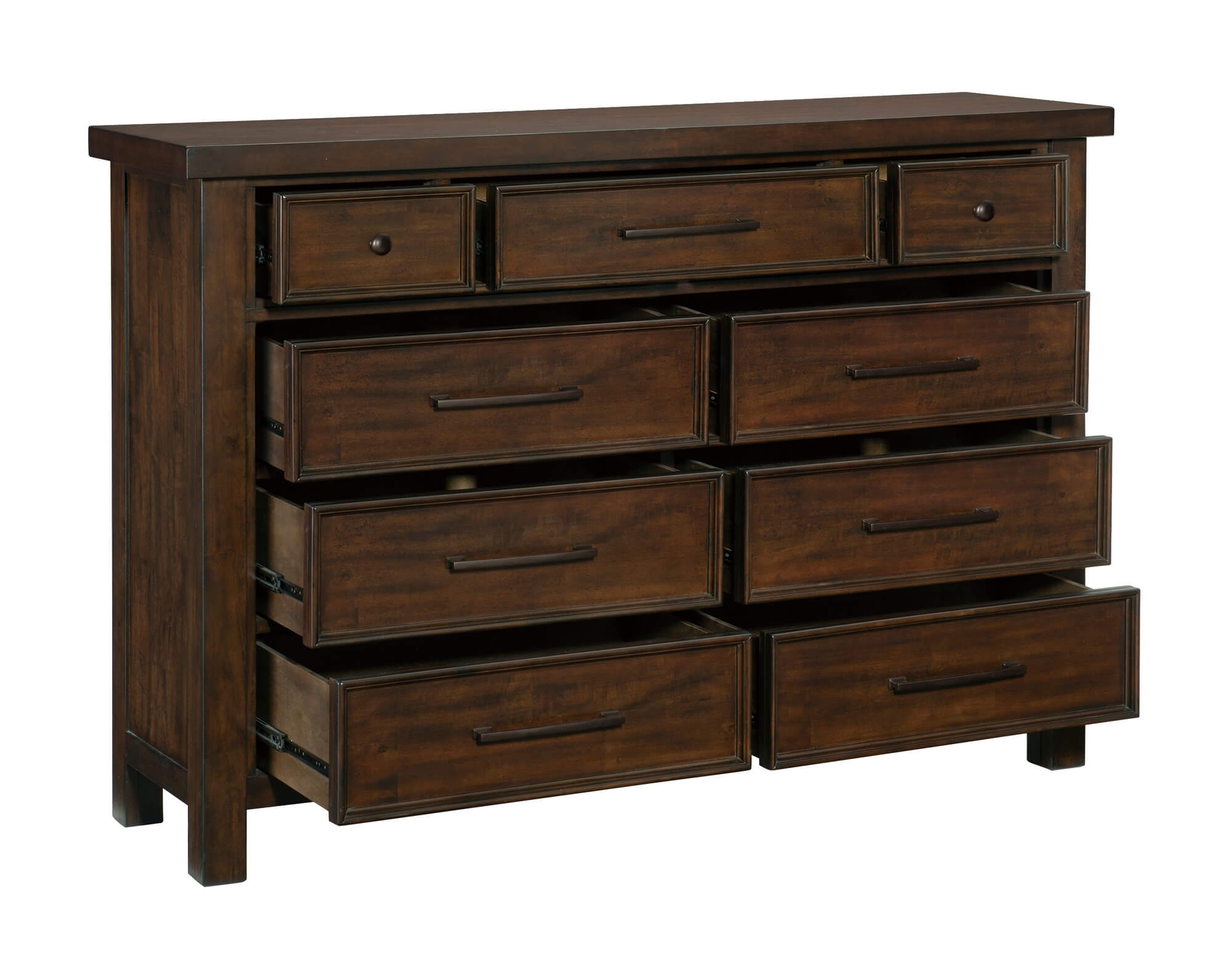 Benjara 61 Inch Modern Wide Dresser