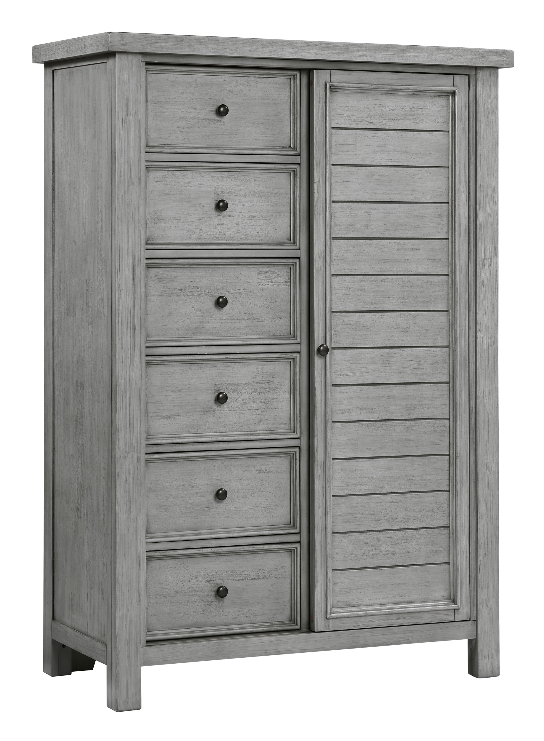Logandale Wood Storage Platform Bedroom Set