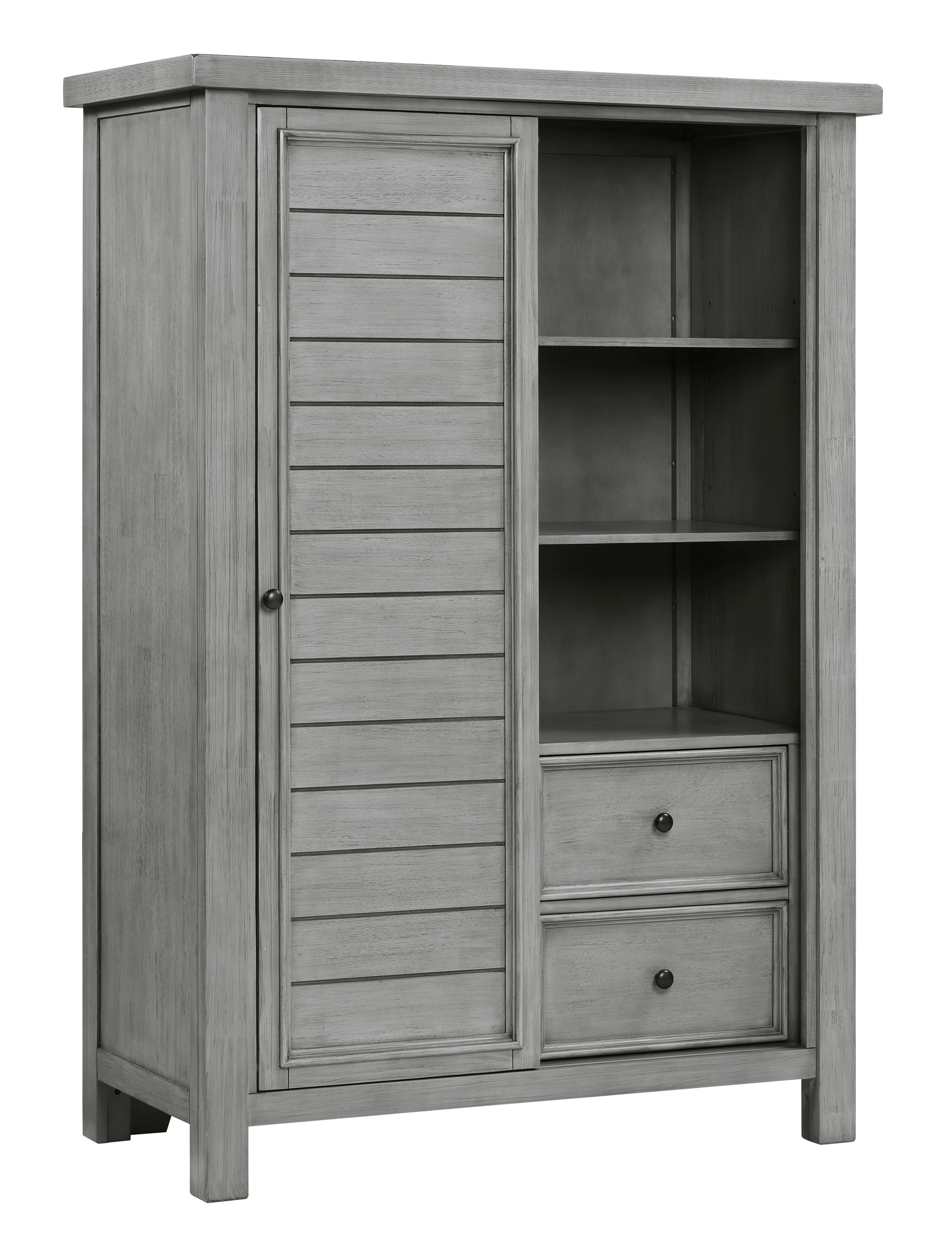 Logandale Wood Storage Platform Bedroom Set