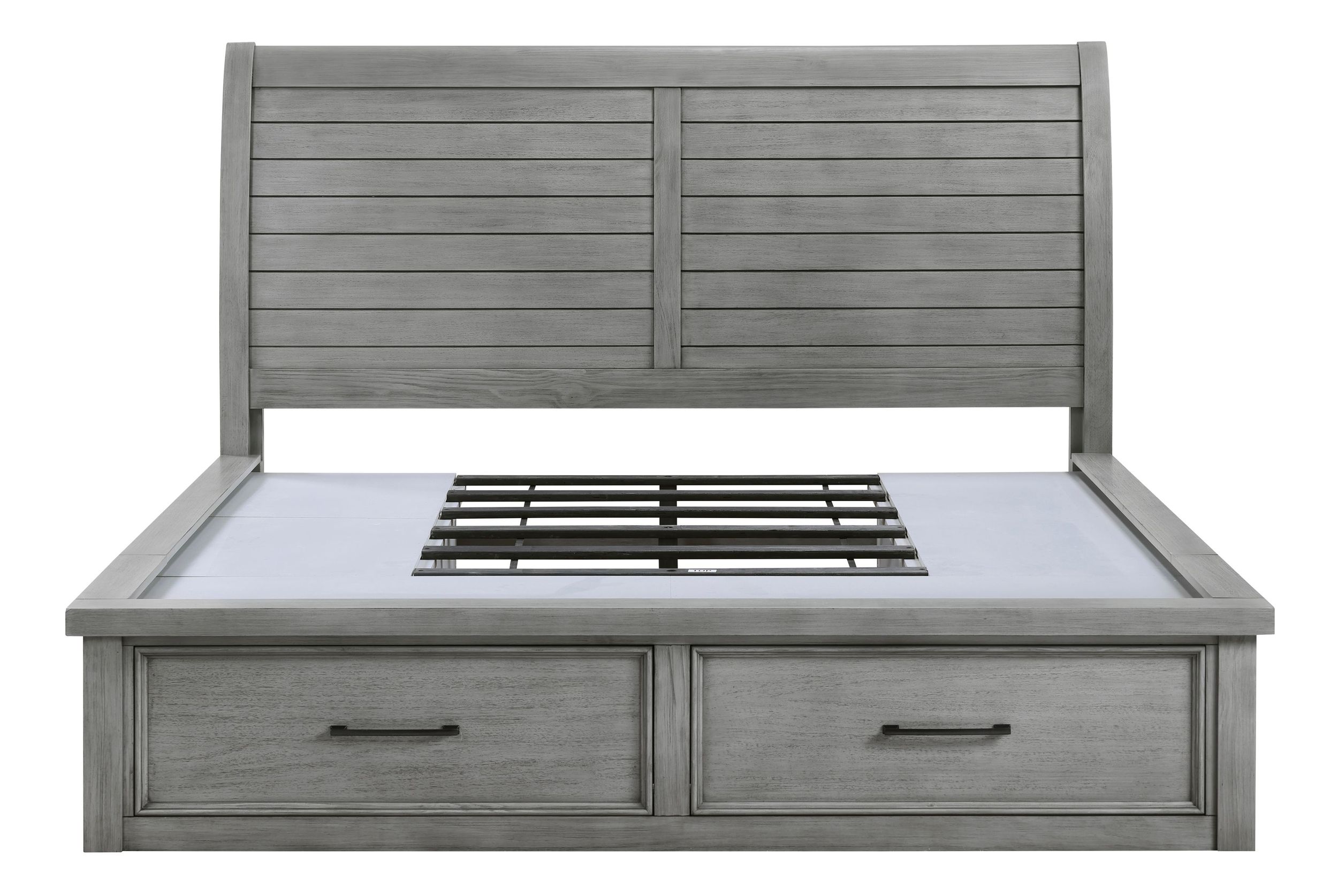 Logandale Wood Storage Platform Bedroom Set