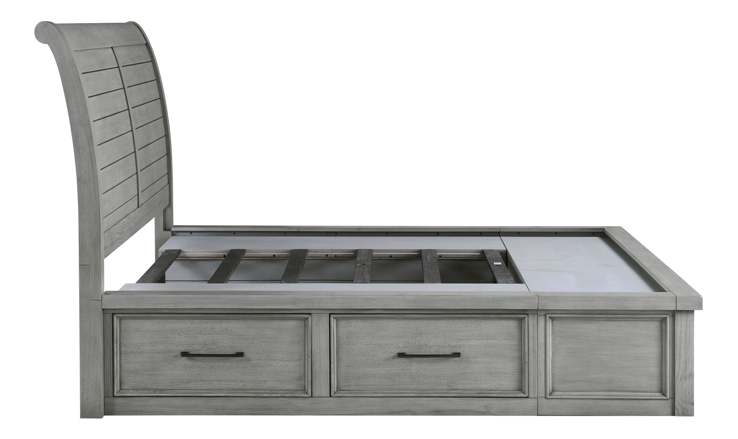Logandale Wood Storage Platform Bedroom Set