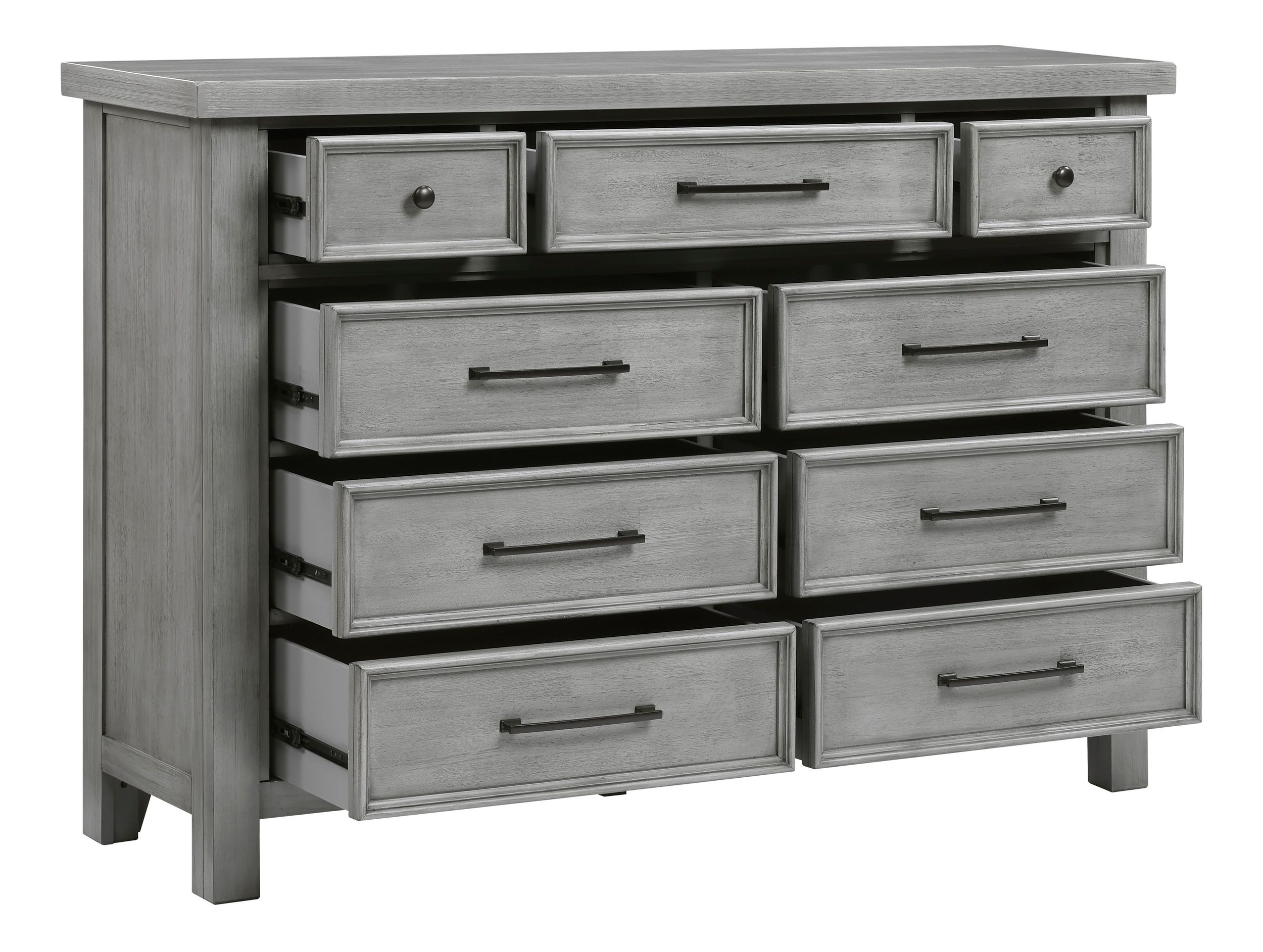 Logandale Wood 9-Drawer Dresser