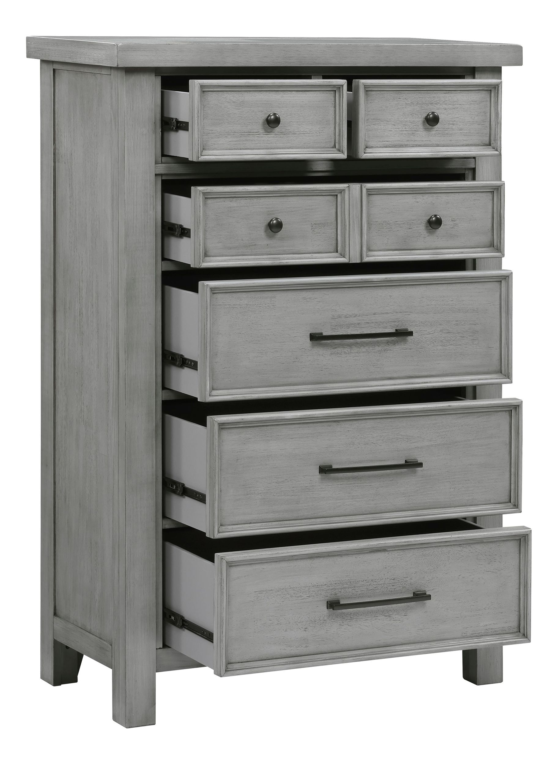 Logandale Wood Storage Platform Bedroom Set