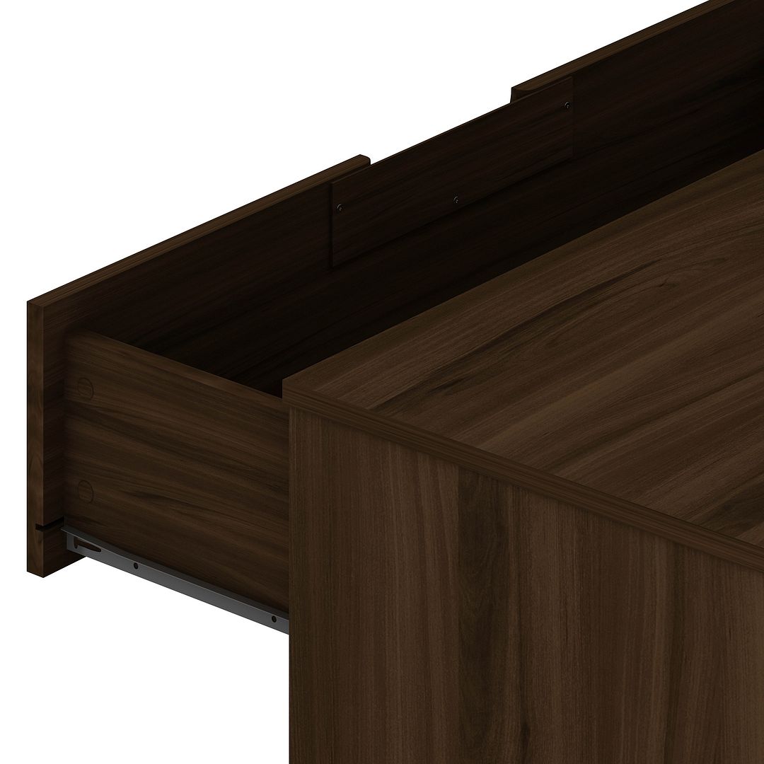 Rockefeller 6-Drawer Low MDF Double Dresser w/Metal Legs