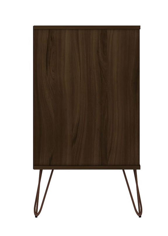 Rockefeller 6-Drawer Low MDF Double Dresser w/Metal Legs